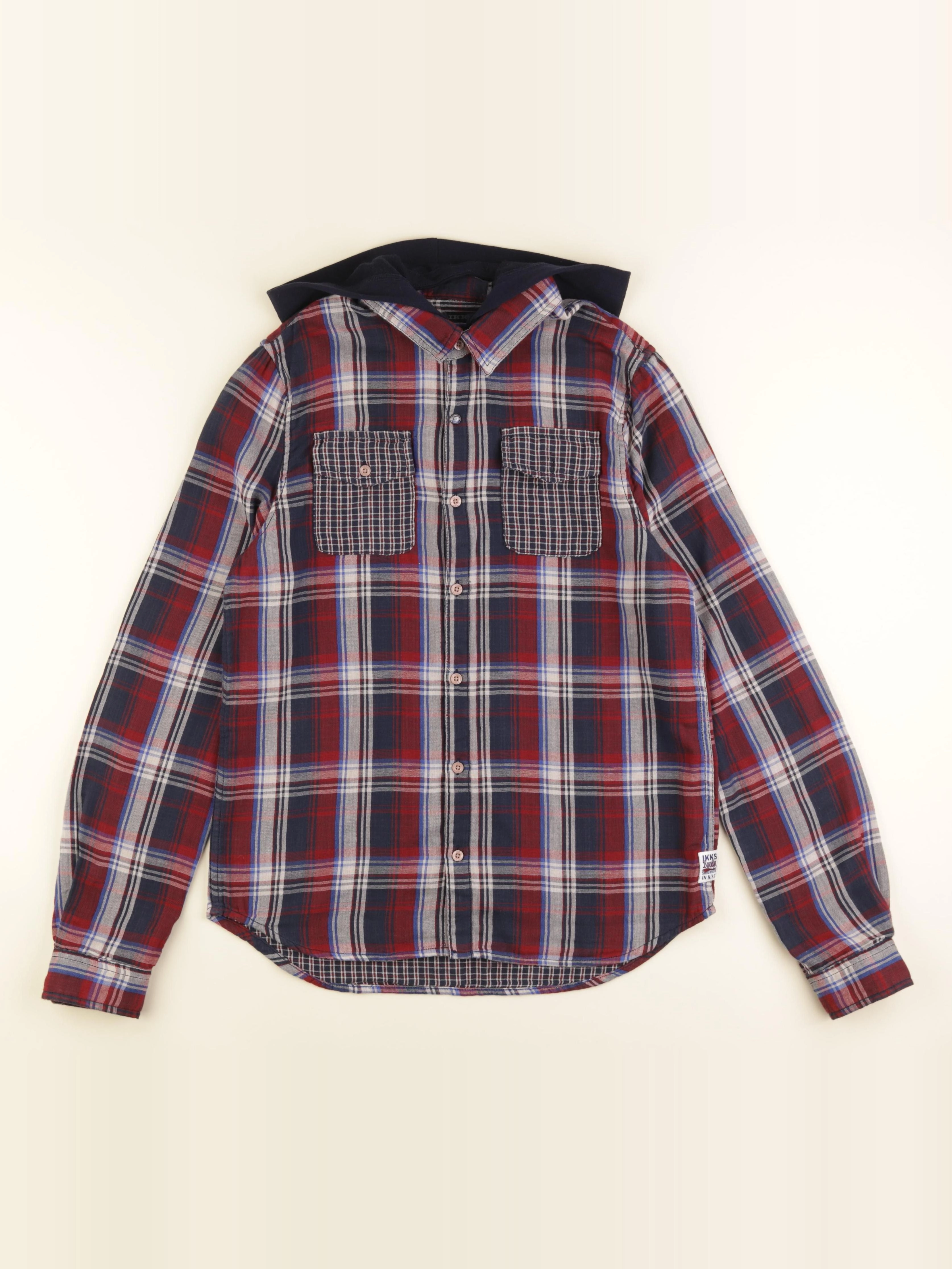 IKKS - chemise rouge - 14 ans
