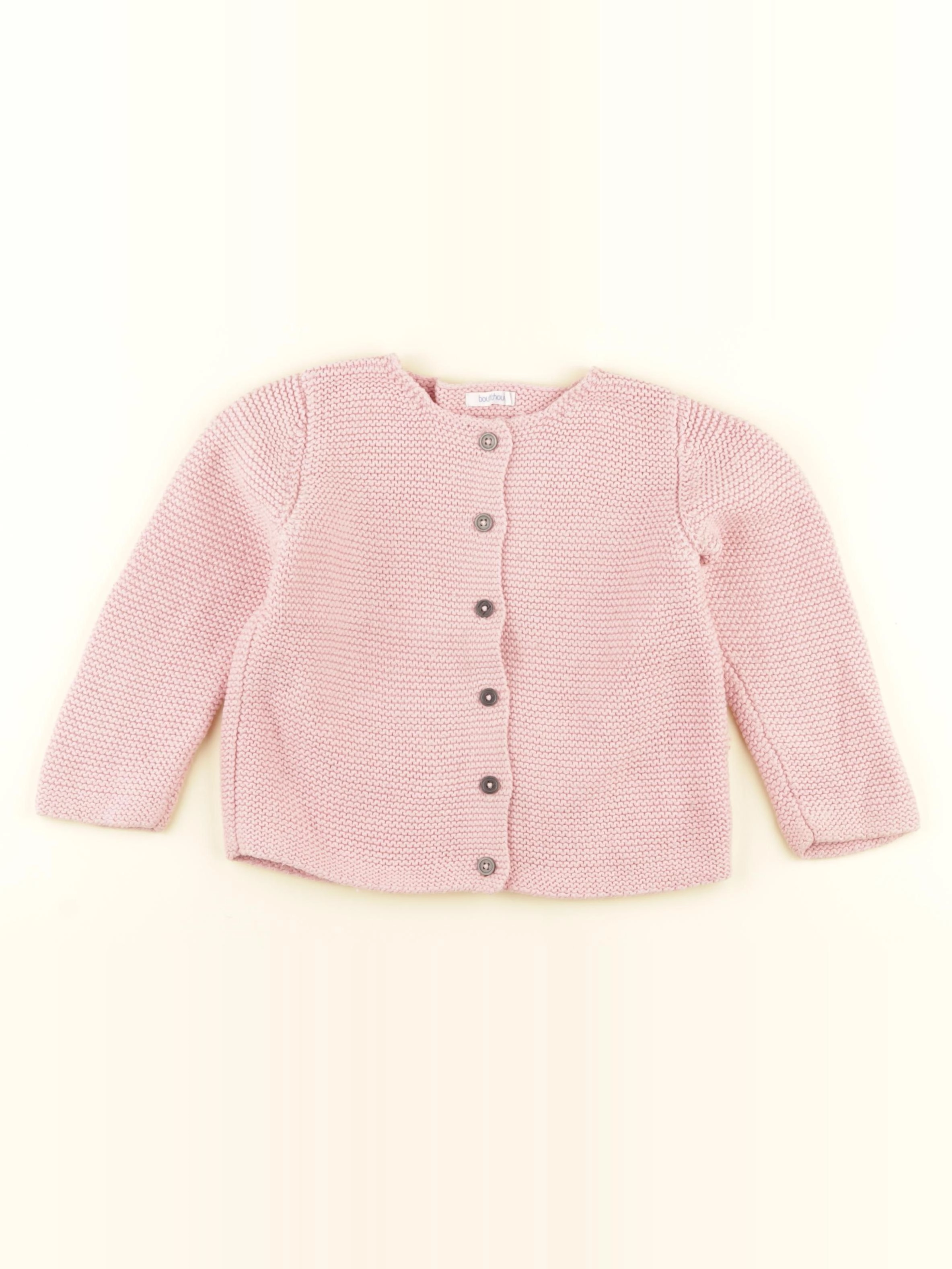 Boutchou - gilet rose - 24 mois