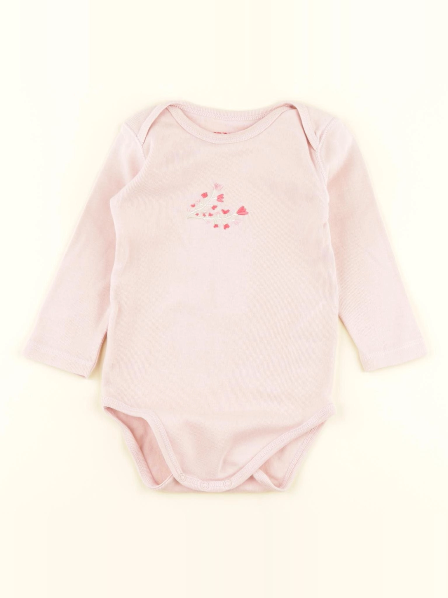 Bonton - body rose - 6 mois