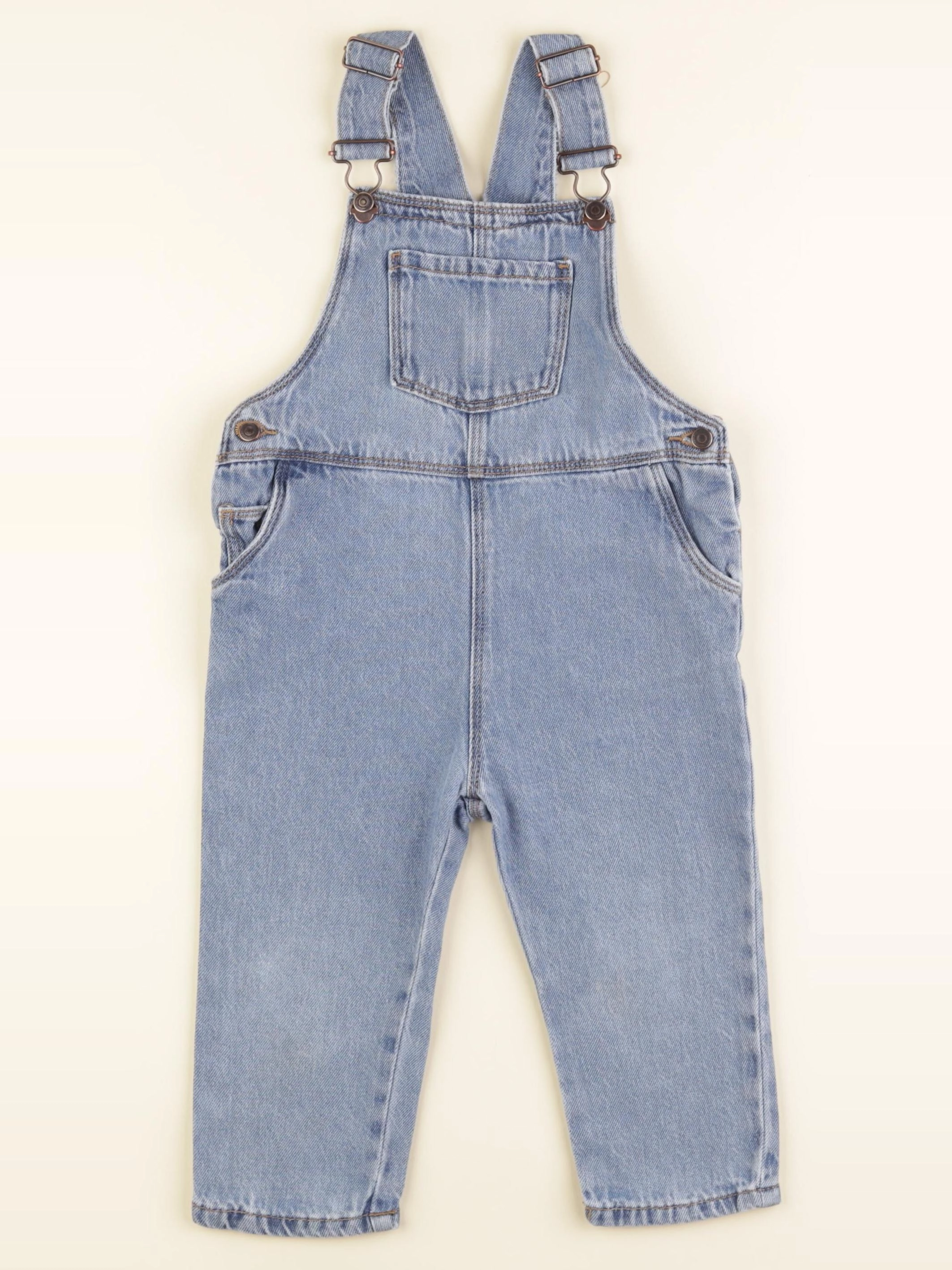 Vertbaudet - salopette bleu - 24 mois