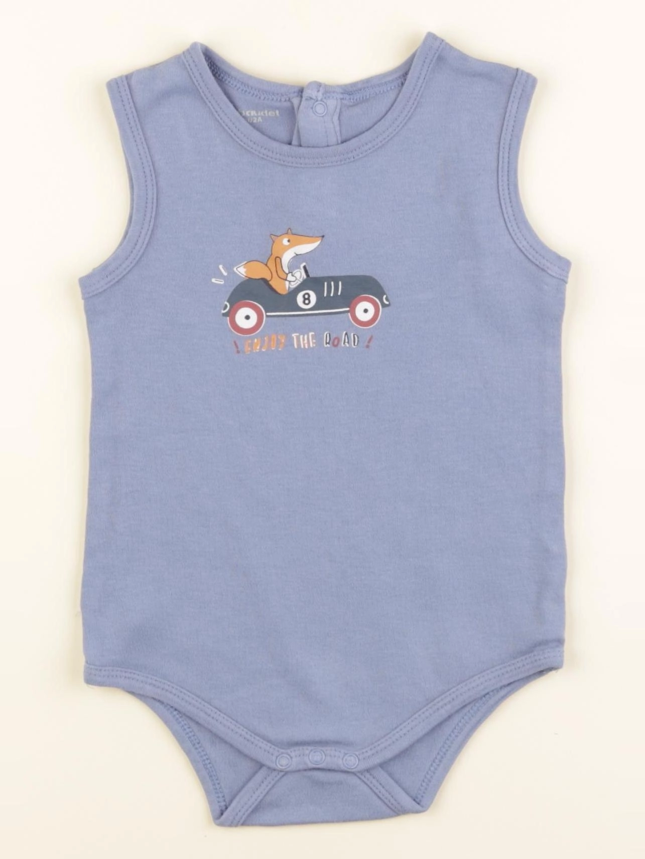 Vertbaudet - body bleu - 2 ans