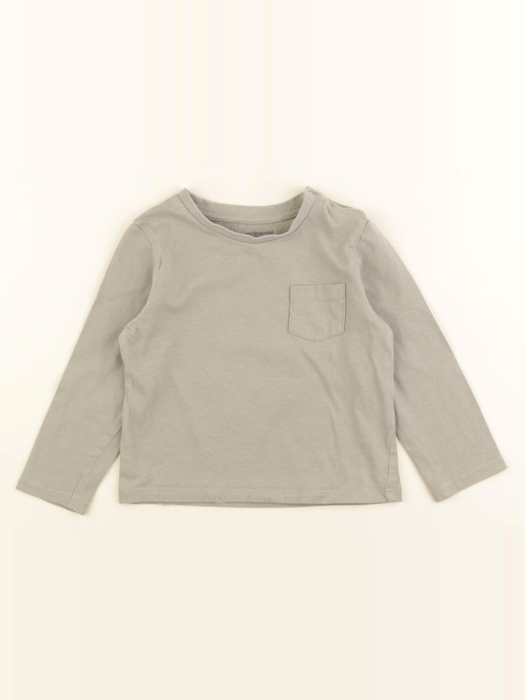 Vertbaudet - tee-shirt marron - 24 mois