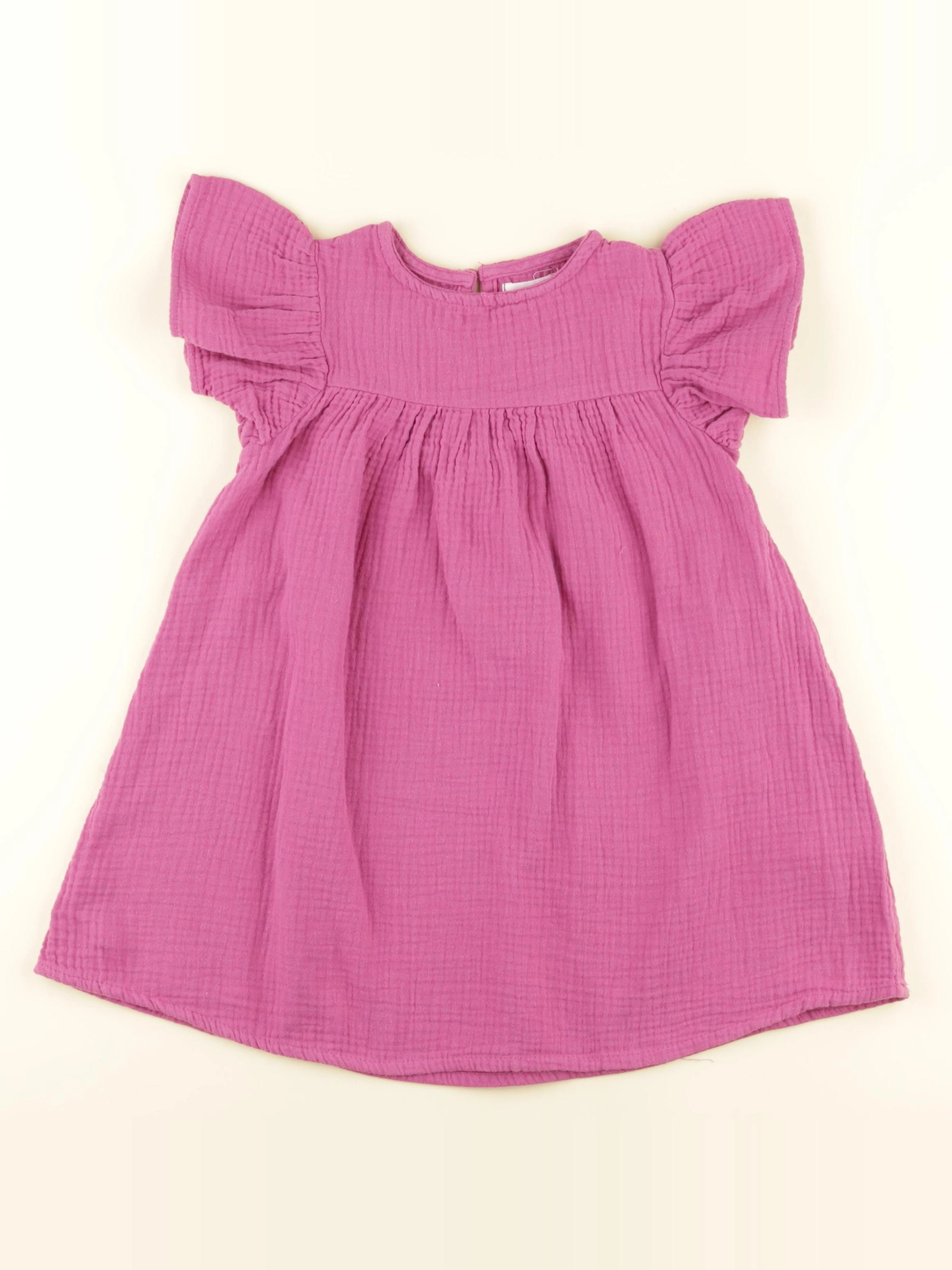 Vertbaudet - robe rose - 4 ans