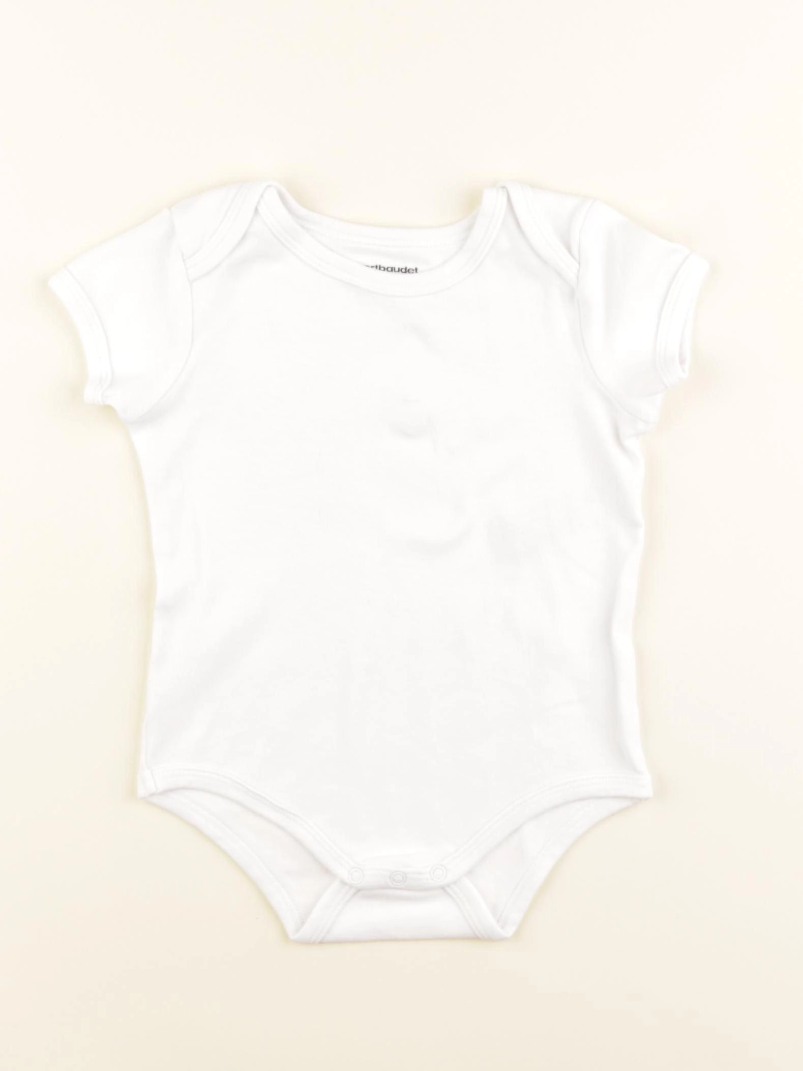 Vertbaudet - body blanc - 24 mois