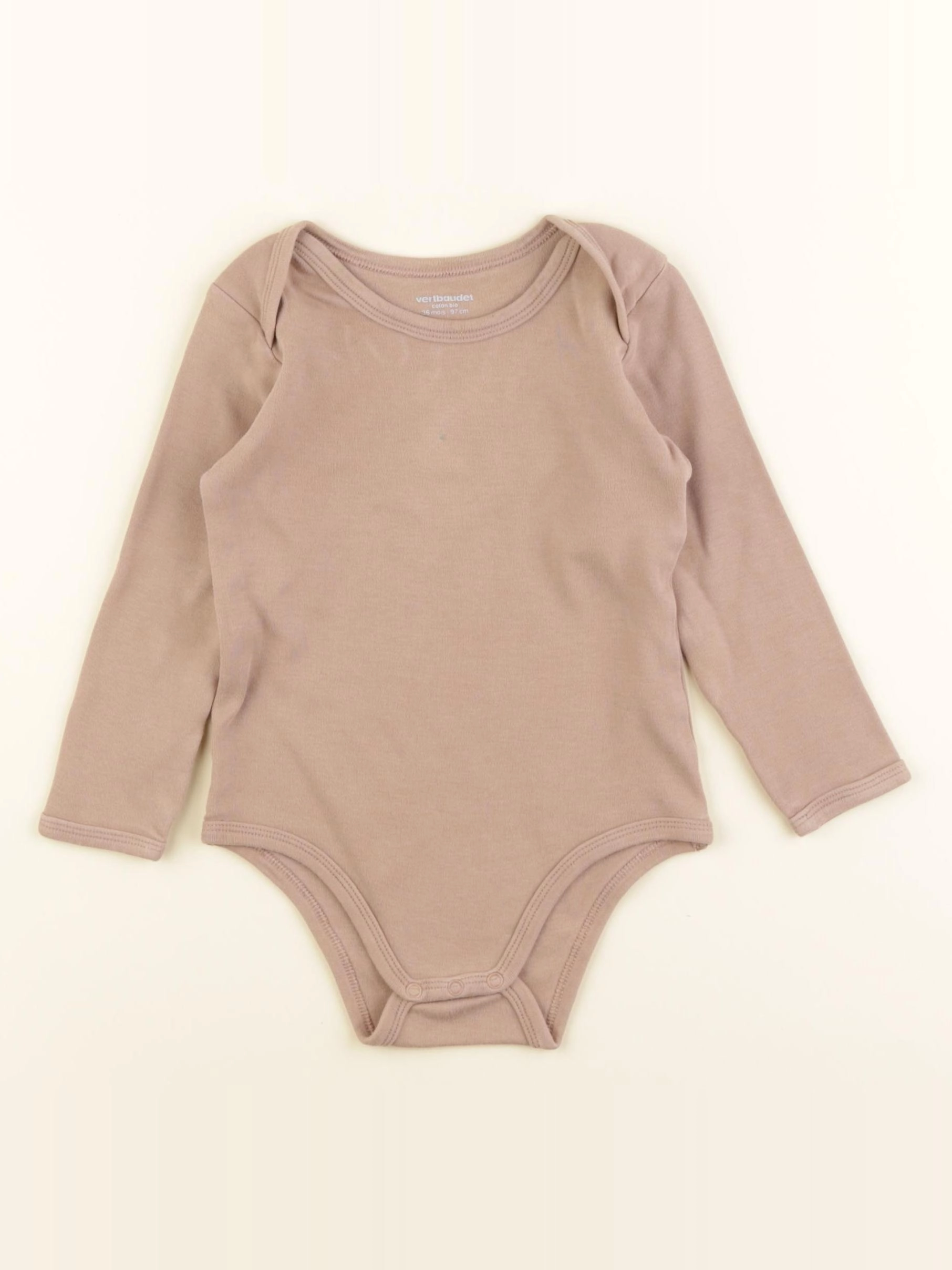 Vertbaudet - body marron - 36 mois