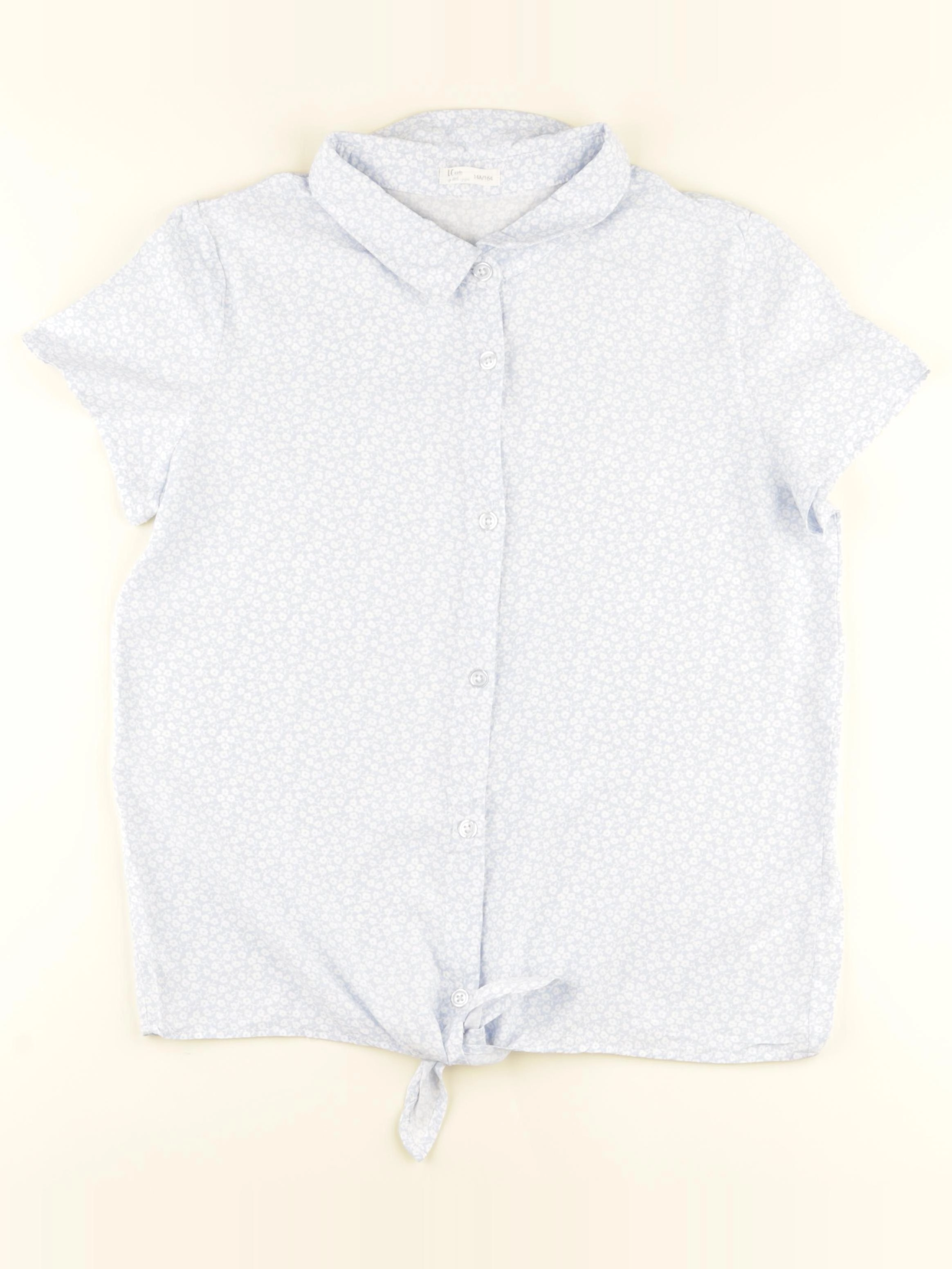 Little Cigogne - chemise bleu - 14/16 ans
