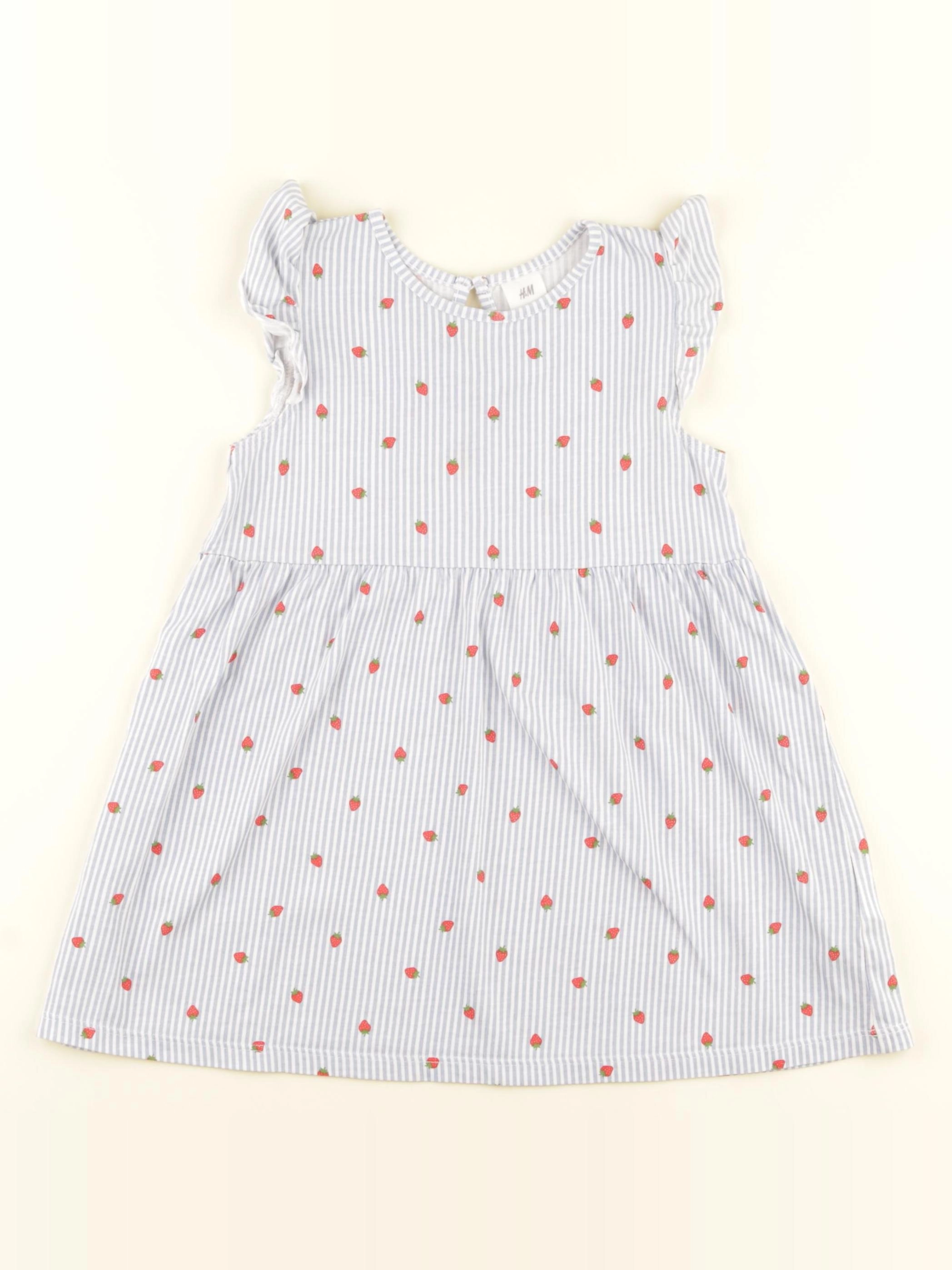 Zara - robe bleu - 18/24 mois