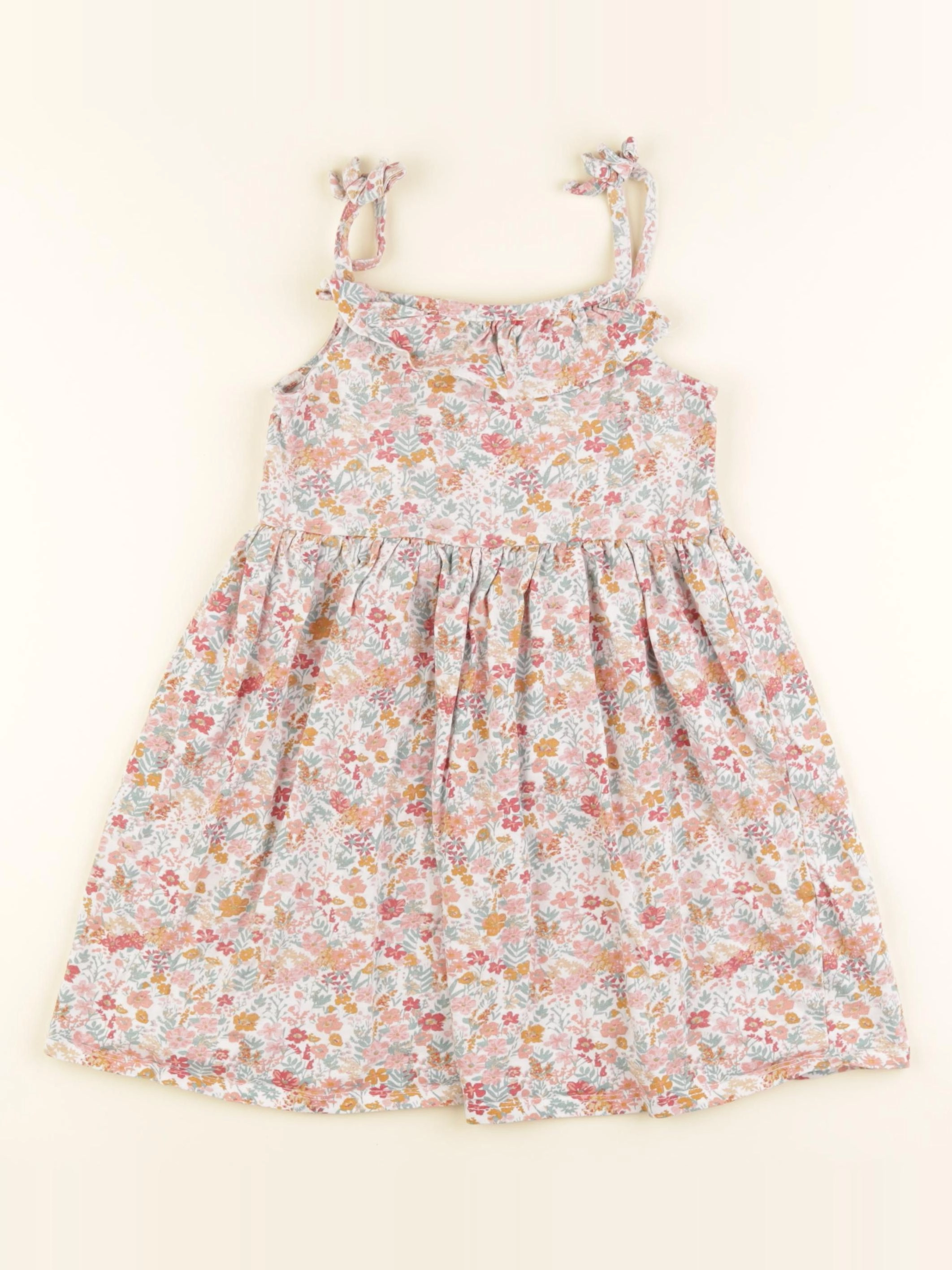 Vertbaudet - robe multicolore - 5 ans
