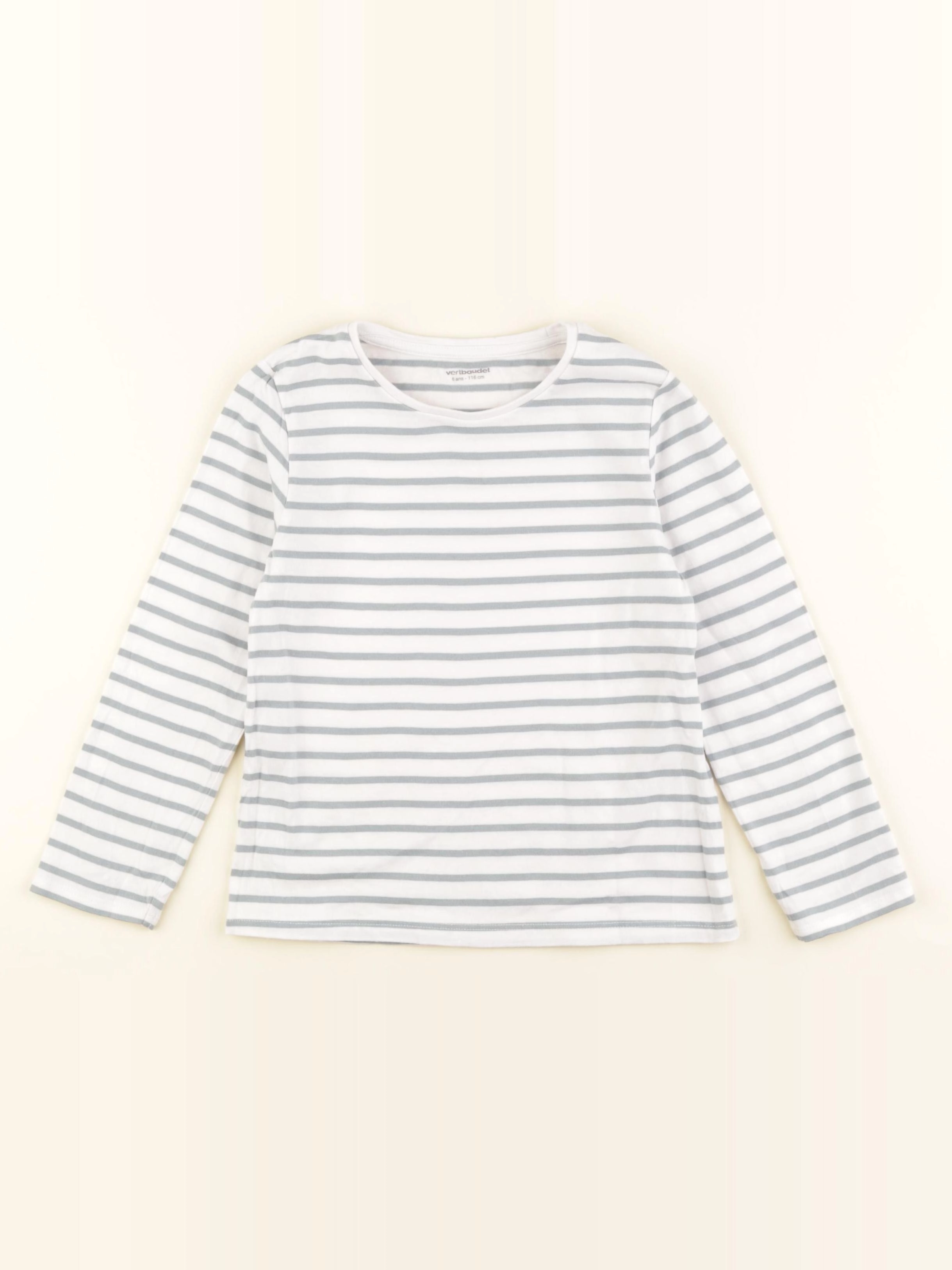 Vertbaudet - tee-shirt vert - 6 ans