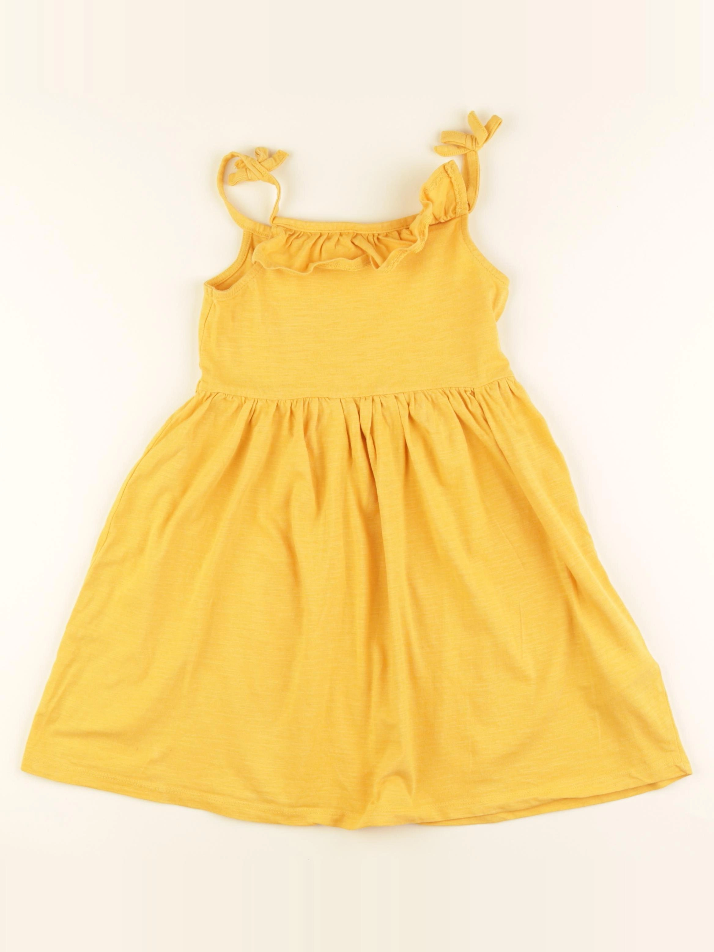Vertbaudet - robe jaune - 5 ans