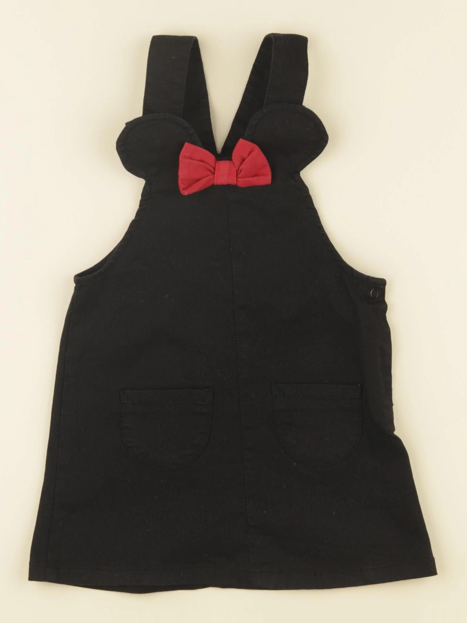 H&M - robe noir - 12/18 mois