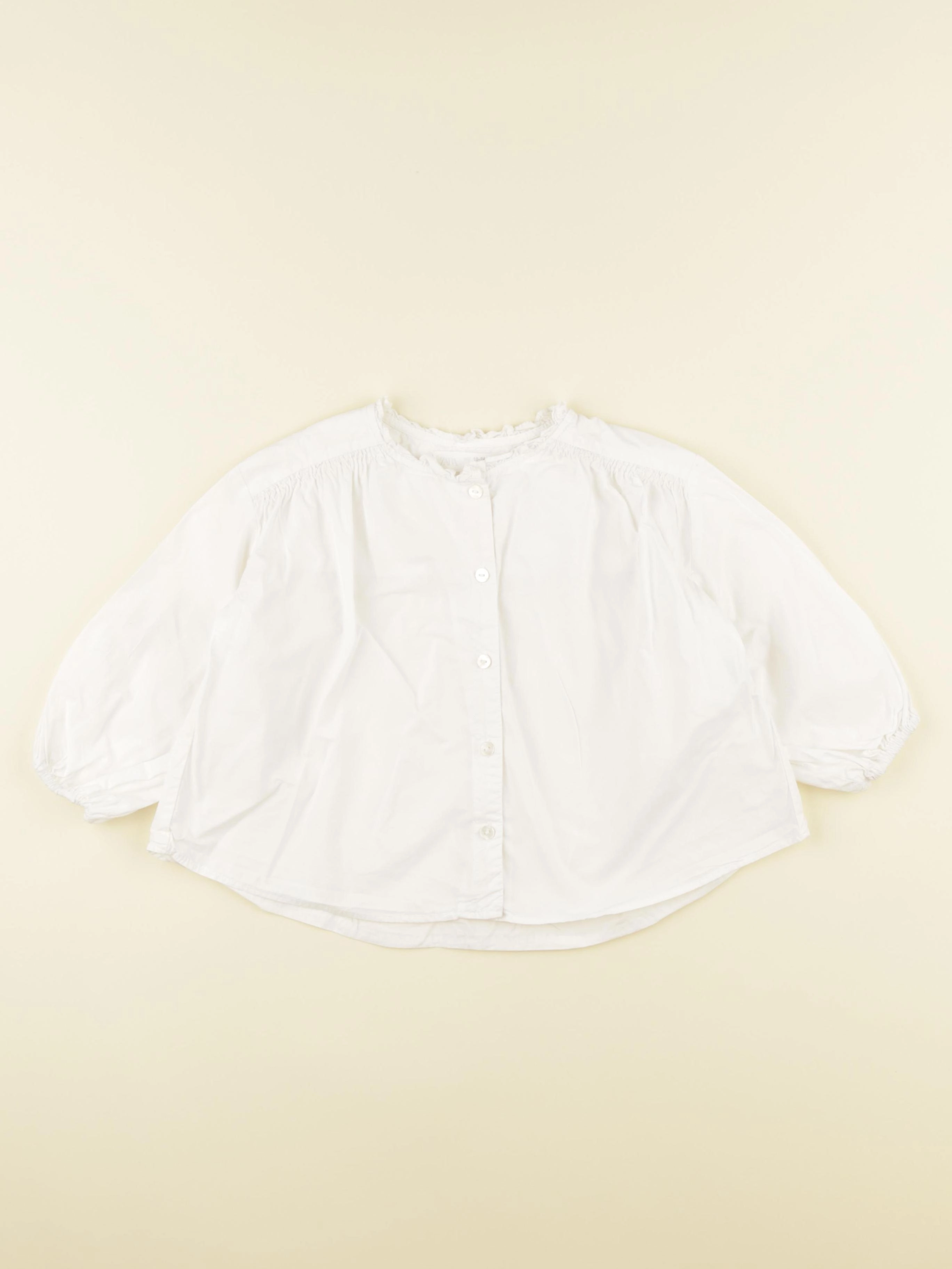 Zara - blouse blanc - 18/24 mois