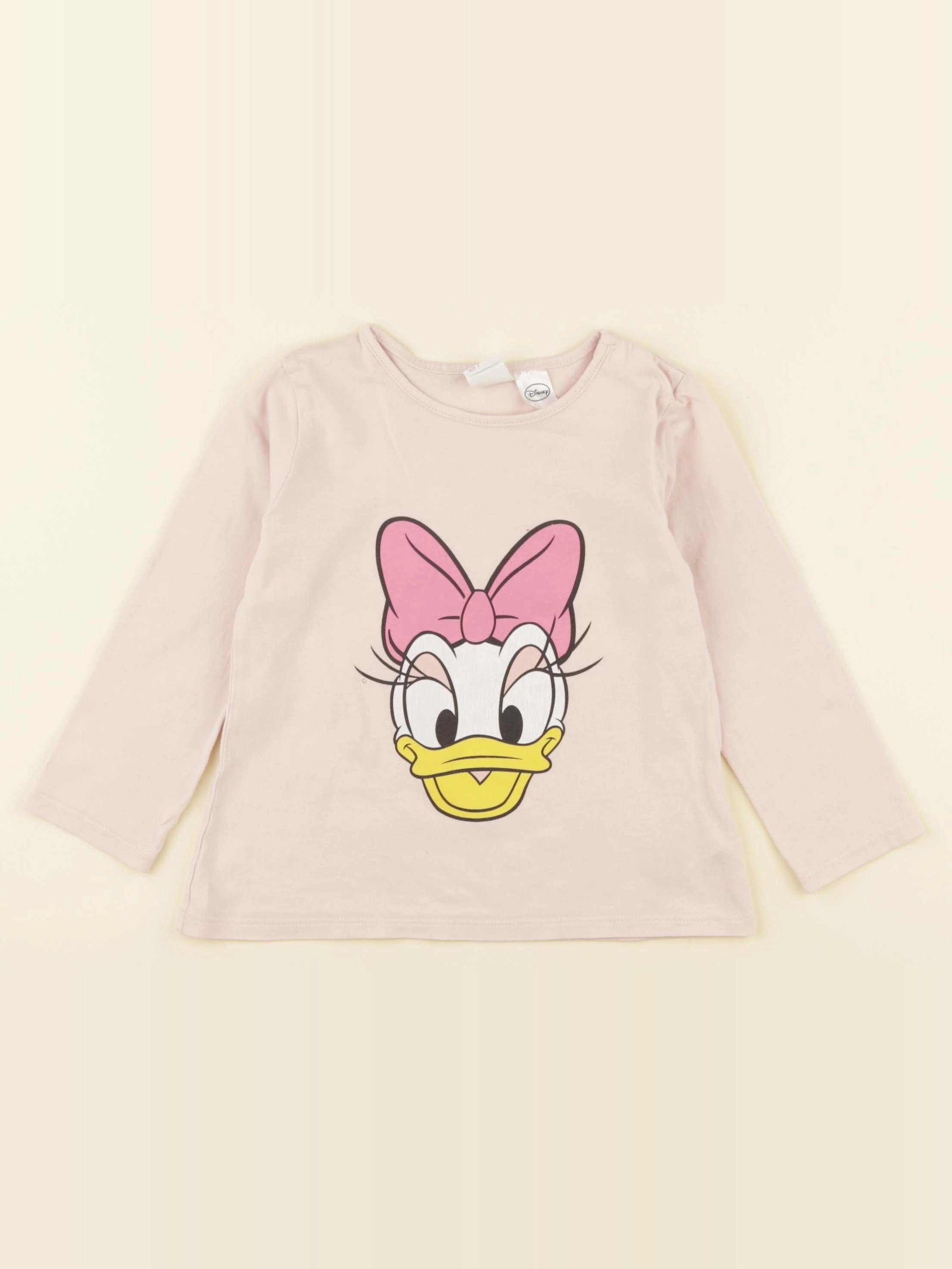 H&M - tee-shirt rose - 18/24 mois