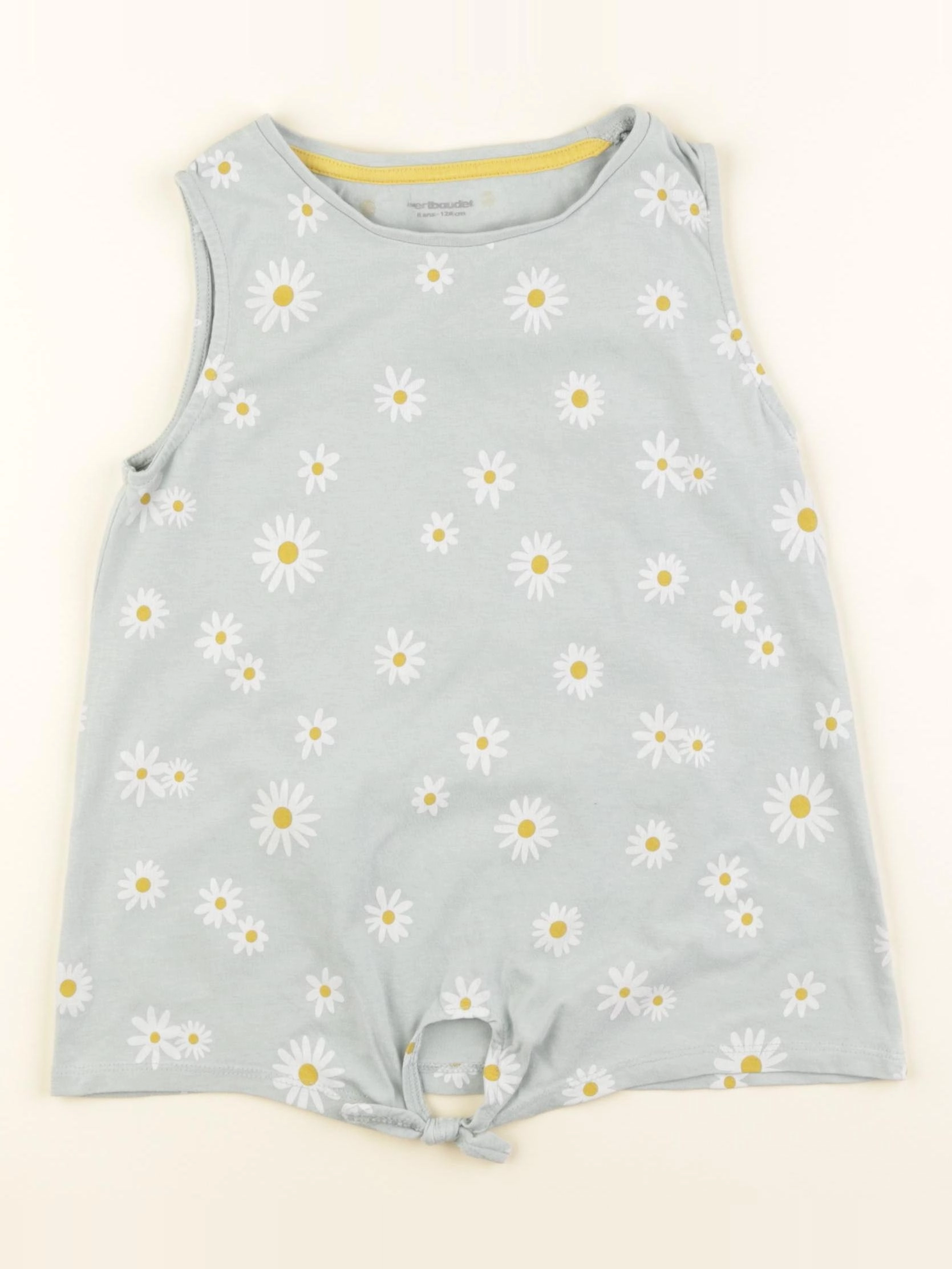 Vertbaudet - débardeur vert - 8 ans