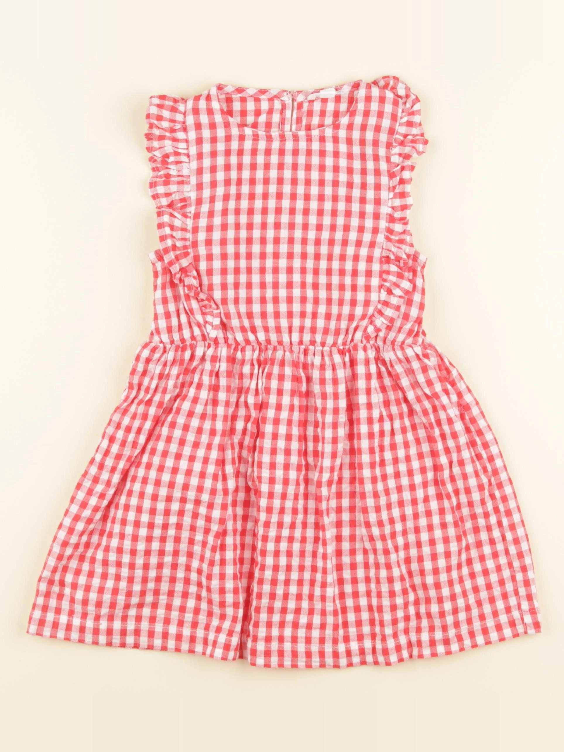 Vertbaudet - robe rouge - 3 ans