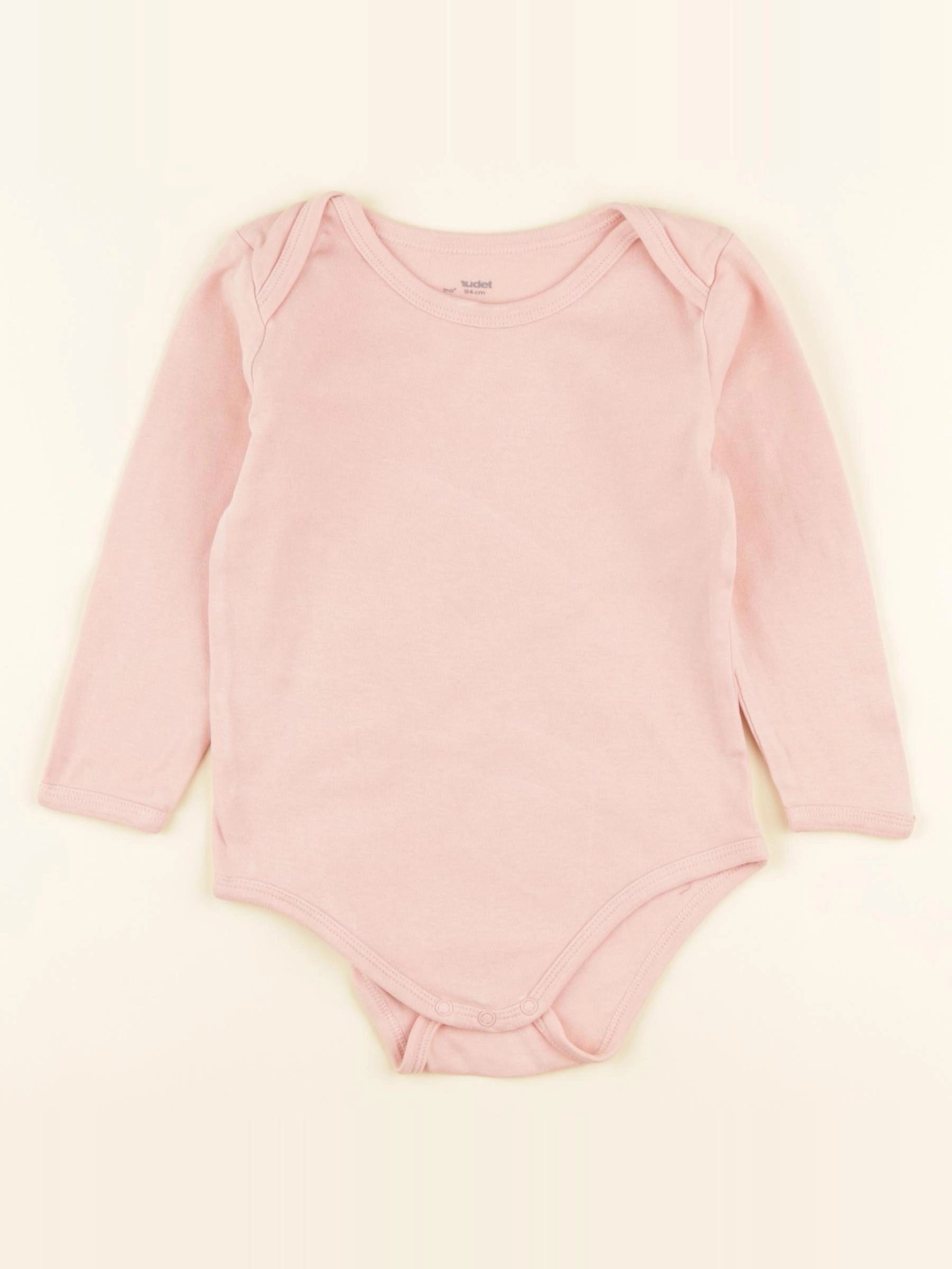 Vertbaudet - body rose - 3 mois