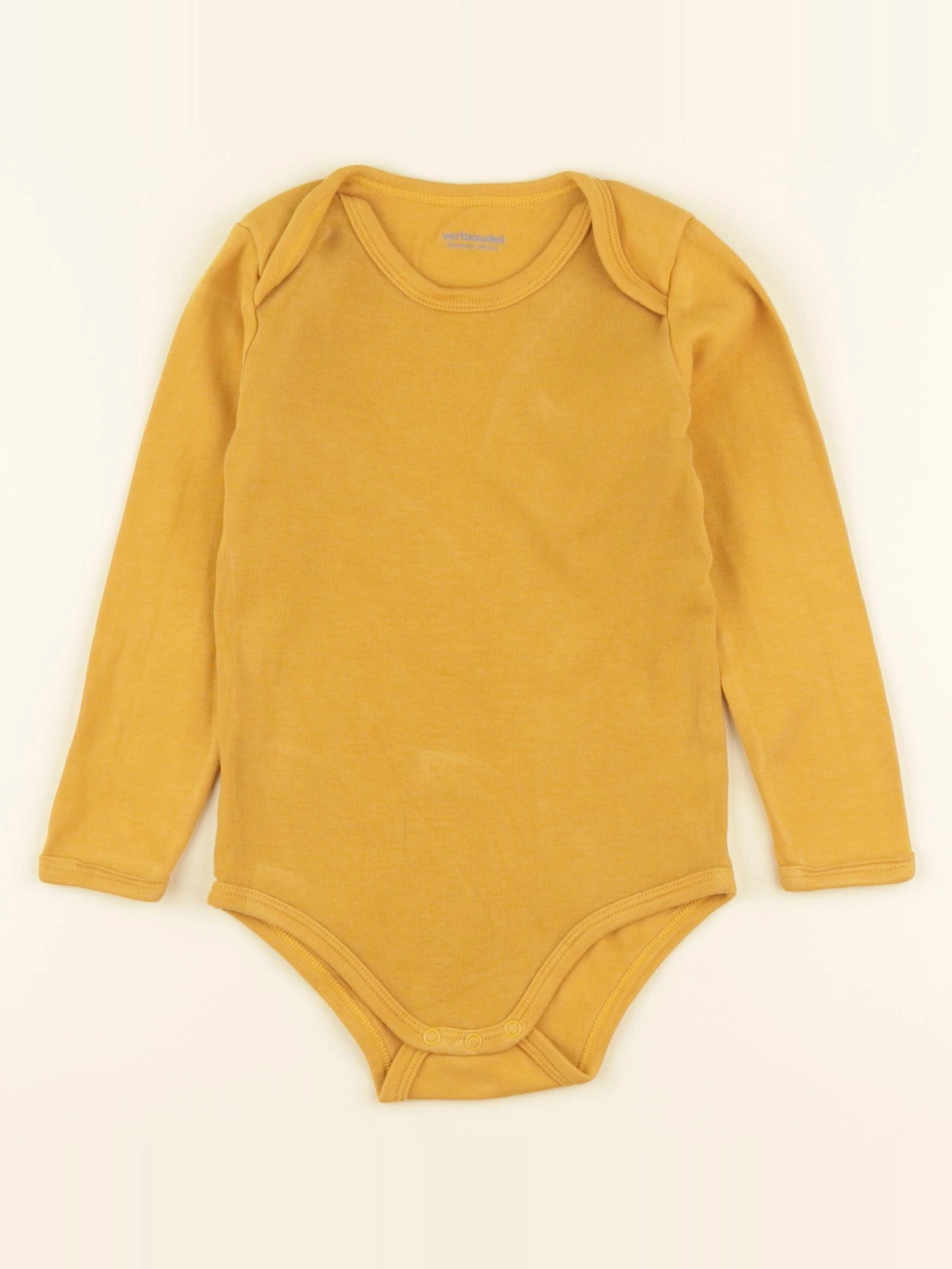 Vertbaudet - body jaune - 3 mois
