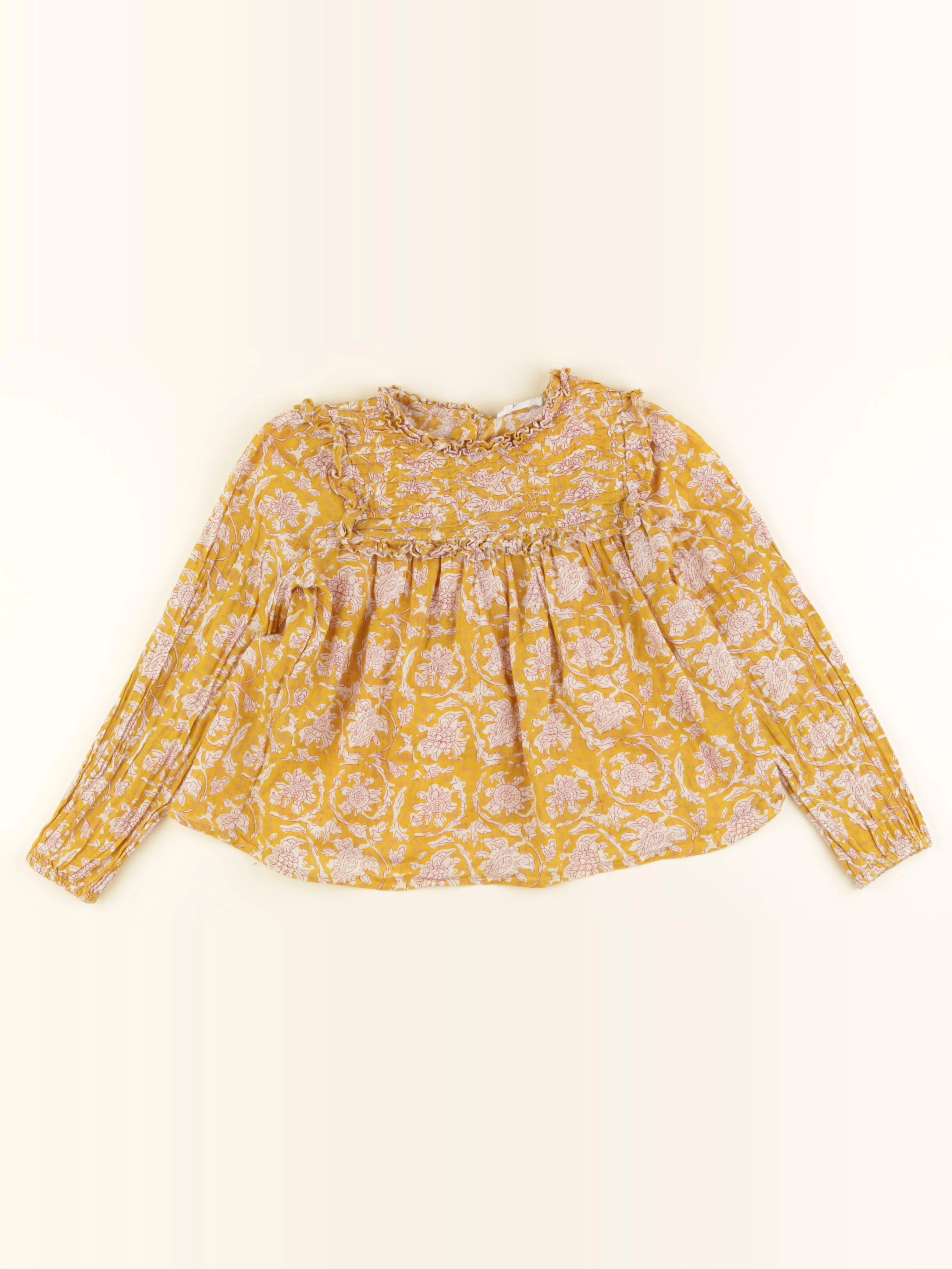 Mango - blouse jaune - 8 ans