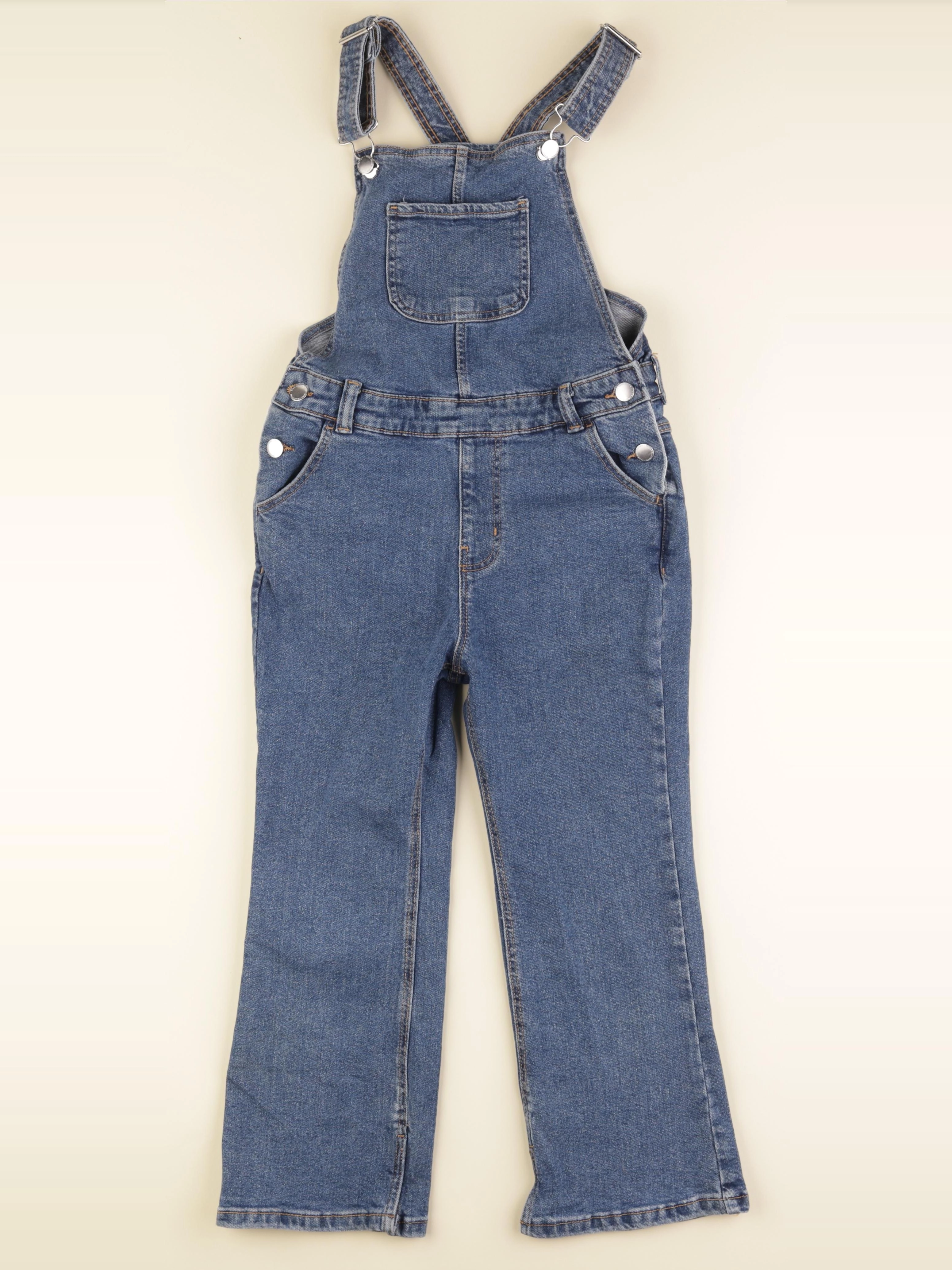 Mango - salopette bleu - 8 ans