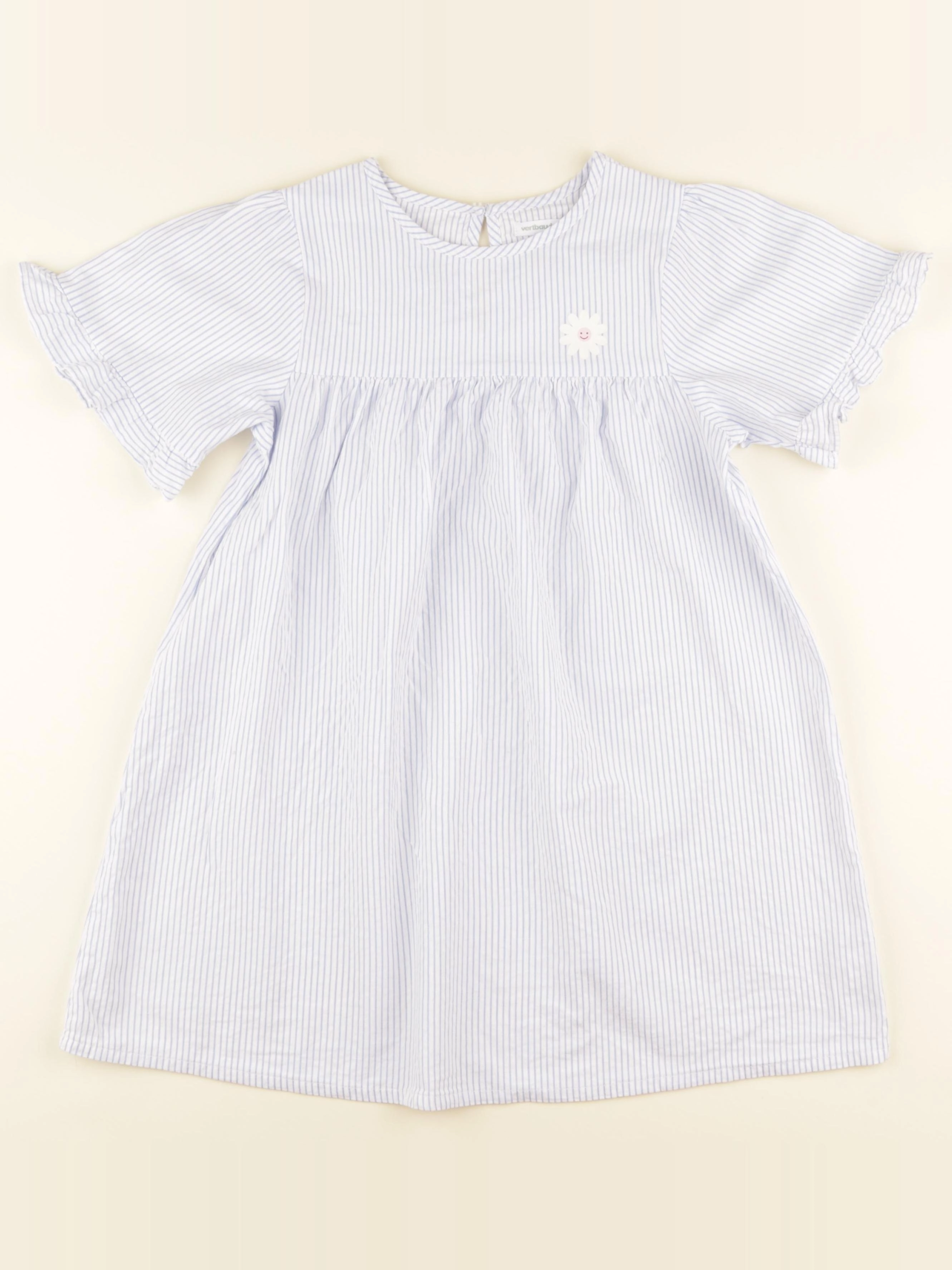 Vertbaudet - robe bleu - 8 ans