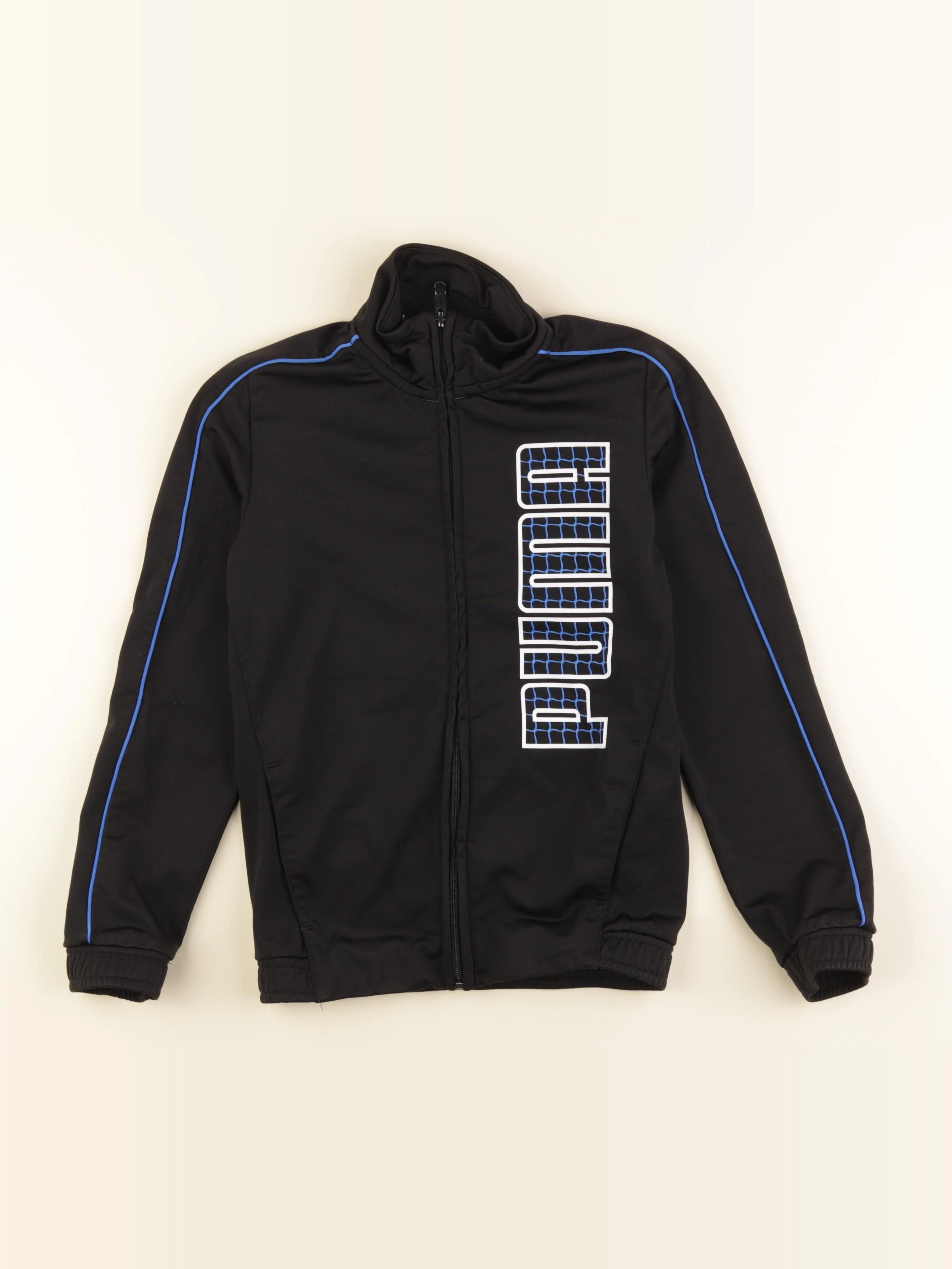 Puma - sweat bleu, noir - 8 ans