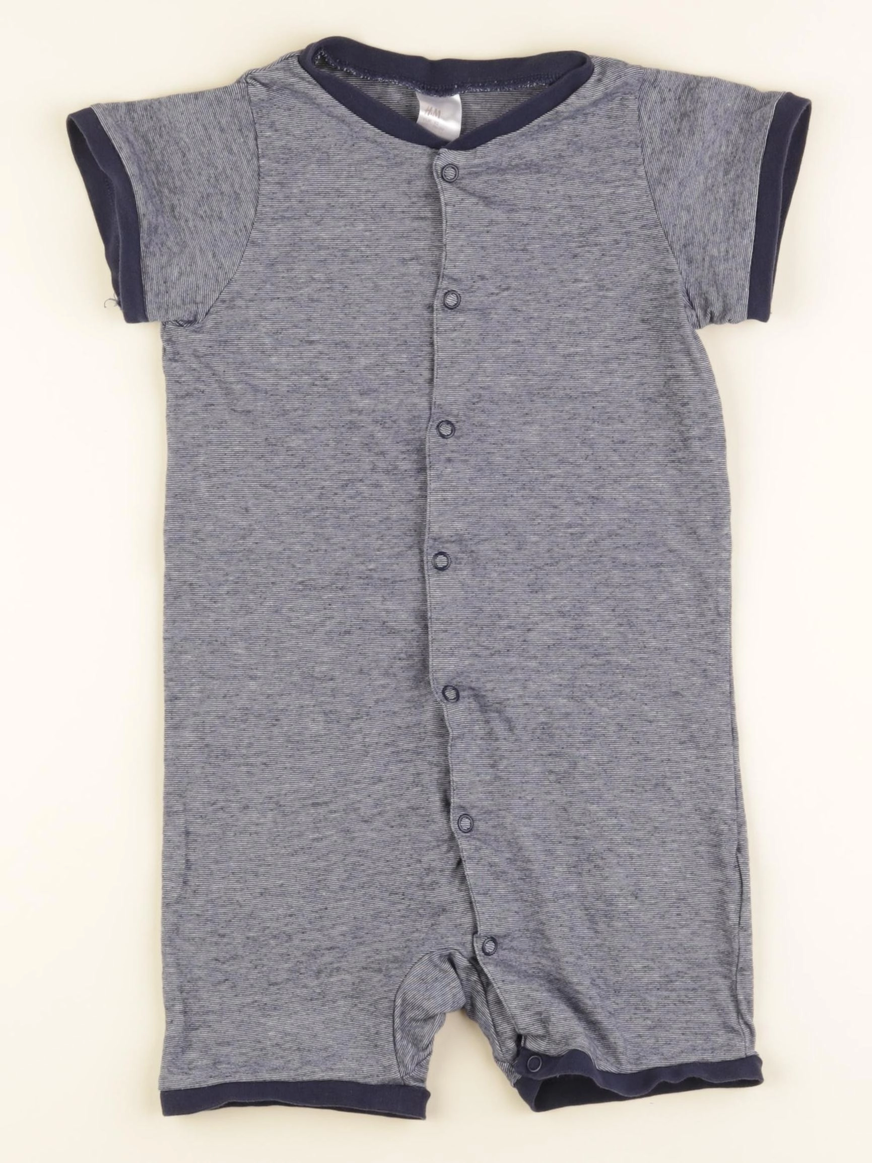 H&M - pyjama coton bleu - 18/24 mois