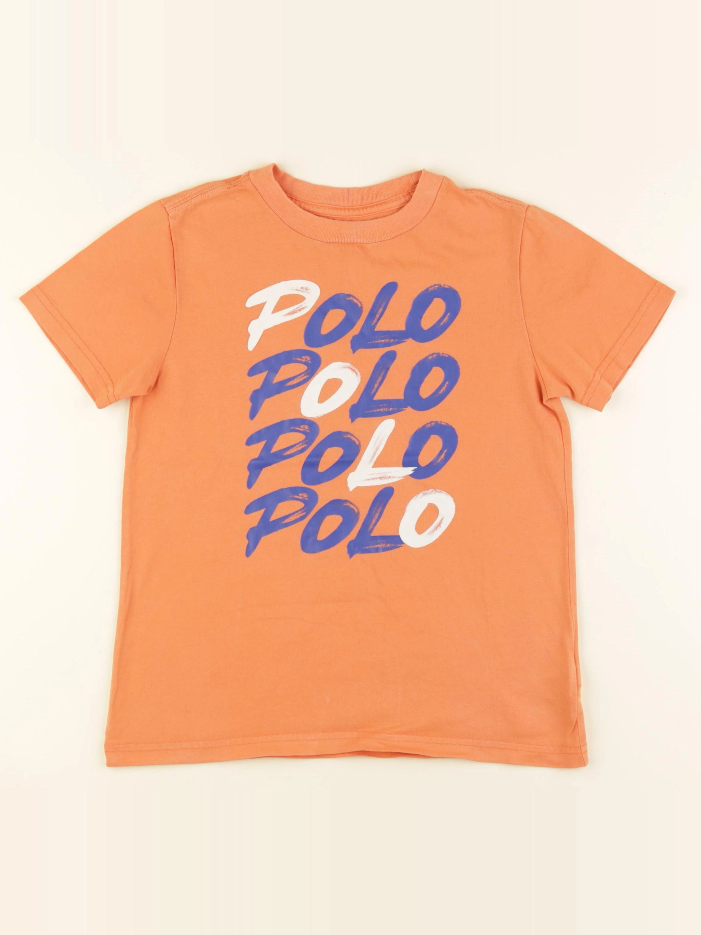 Ralph Lauren - tee-shirt orange - 6 ans