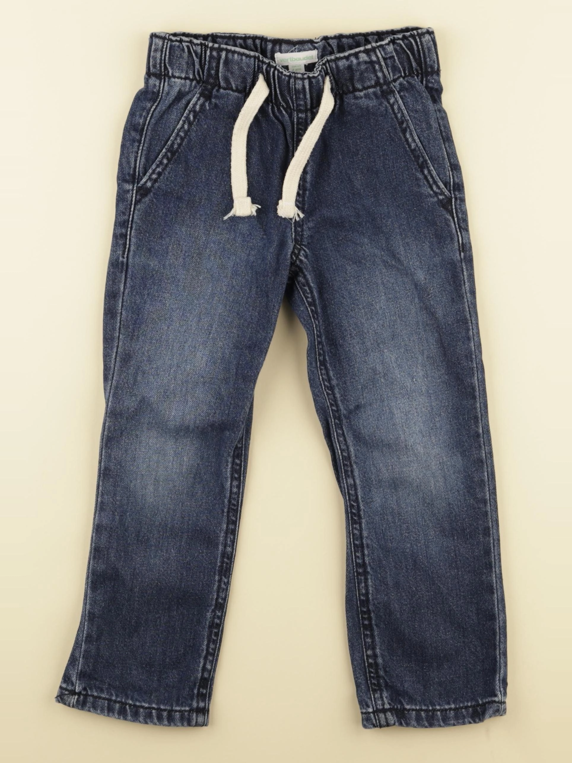 Vertbaudet - jean bleu - 4 ans
