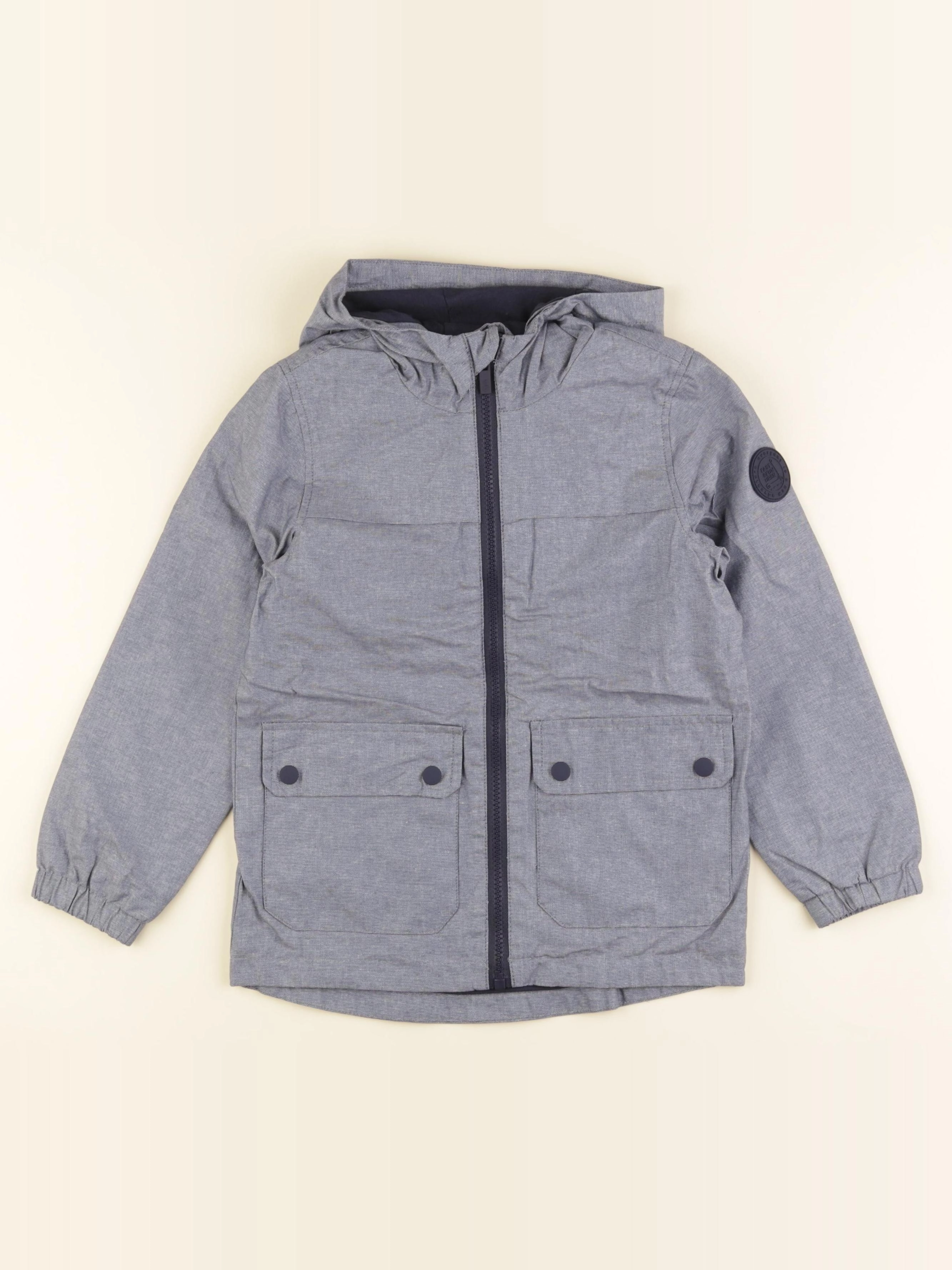 Vertbaudet - veste bleu - 8 ans