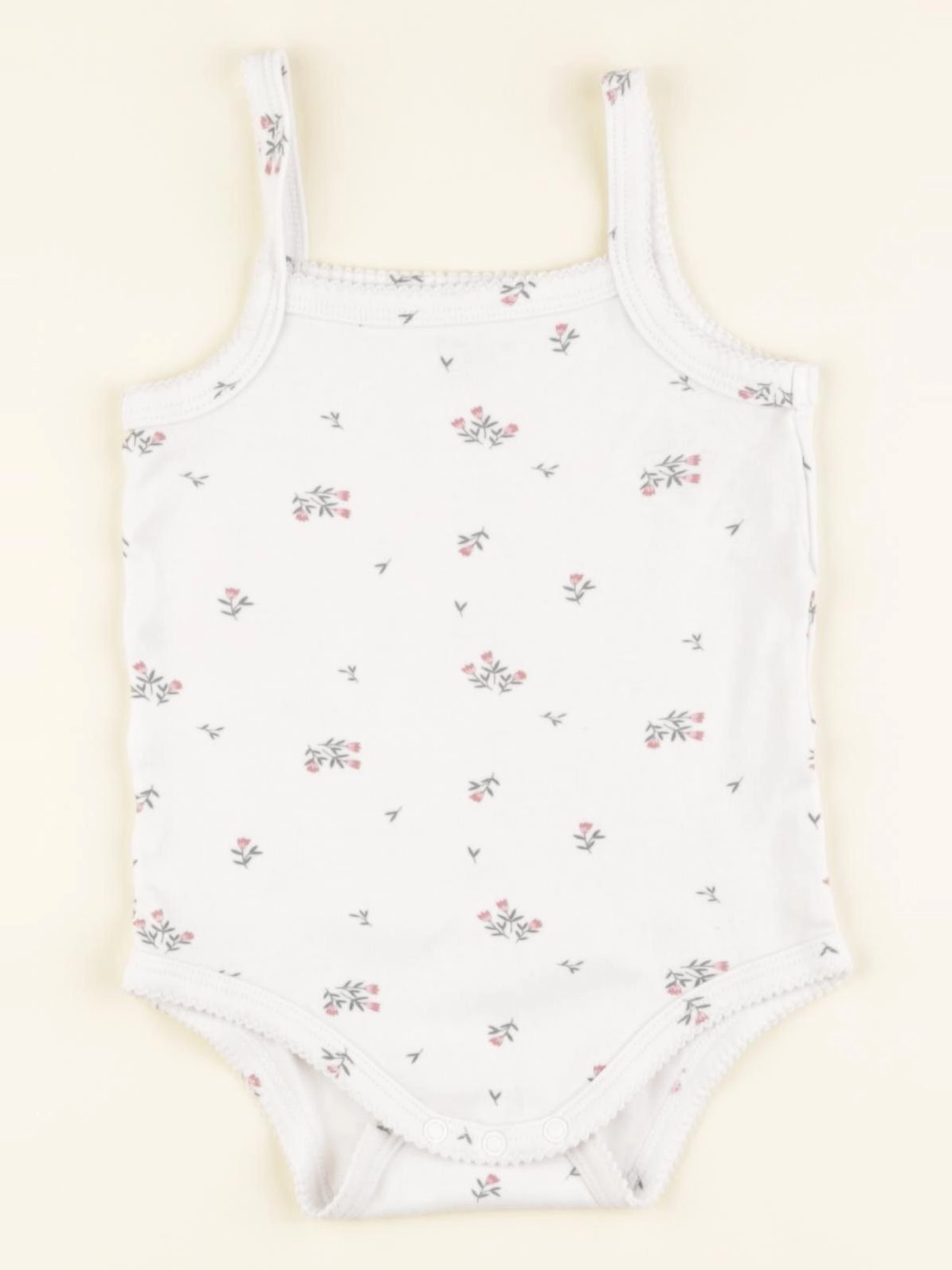 Vertbaudet - body blanc - 18 mois