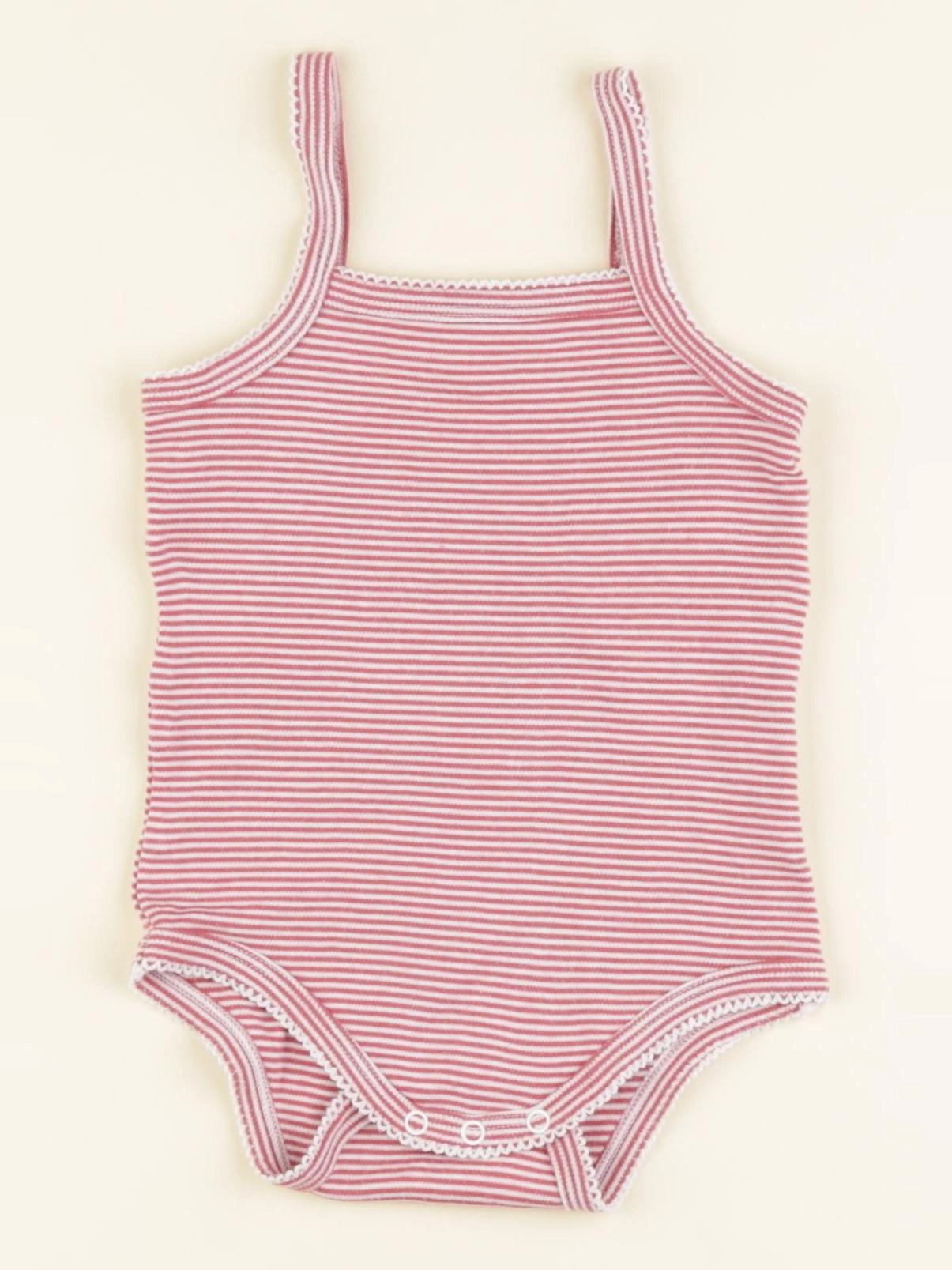 Vertbaudet - body rose - 18 mois