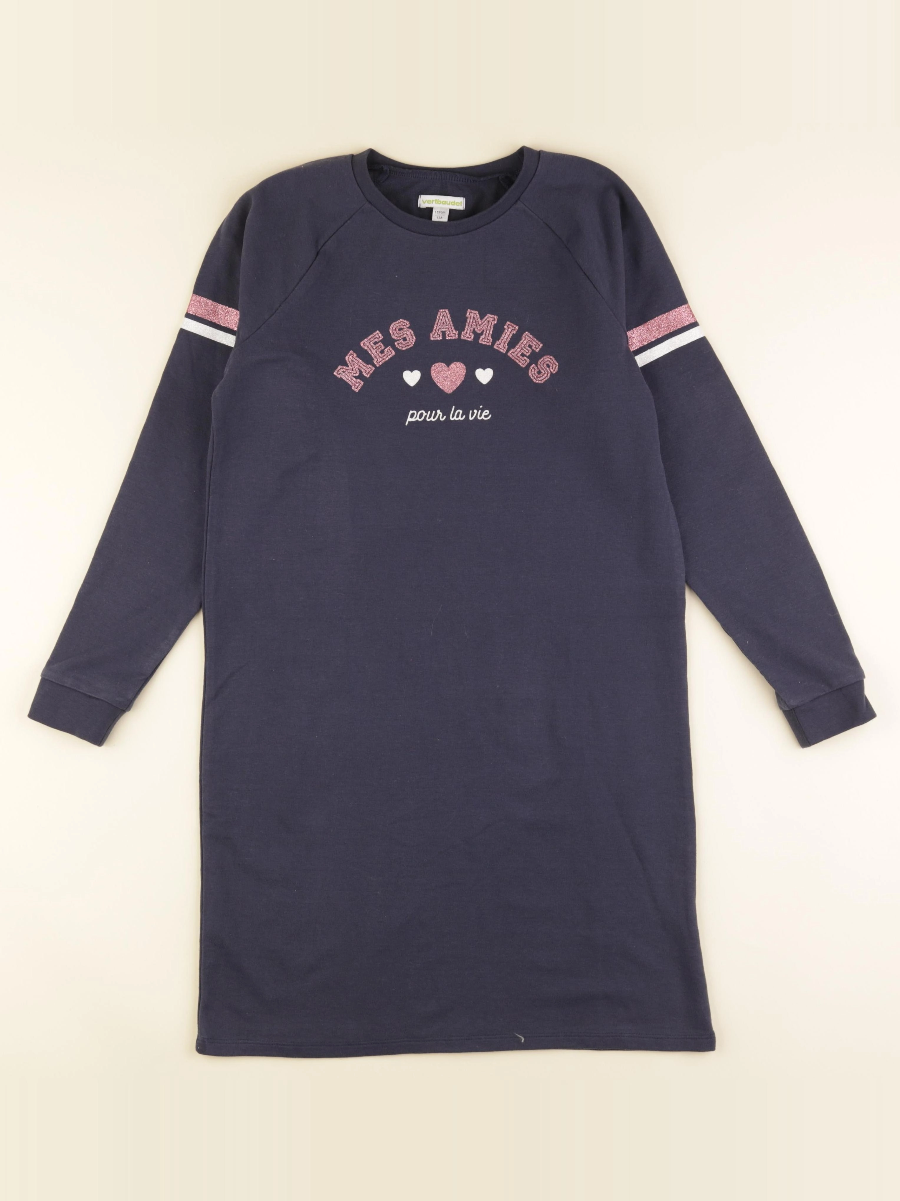 Vertbaudet - robe bleu - 12 ans