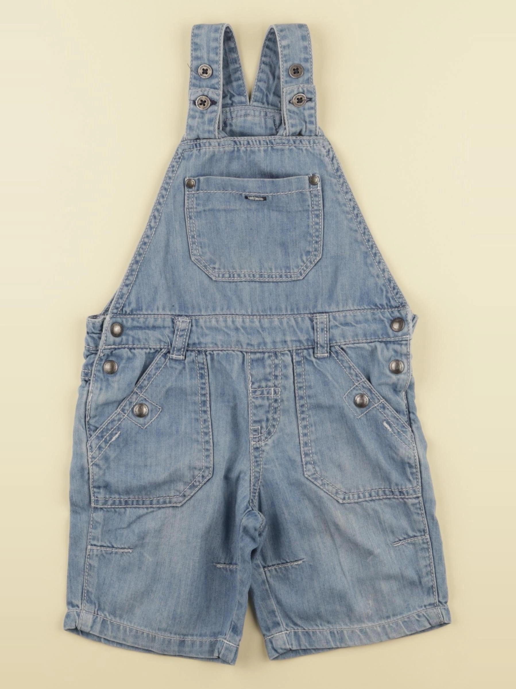 Vertbaudet - salopette bleu - 24 mois