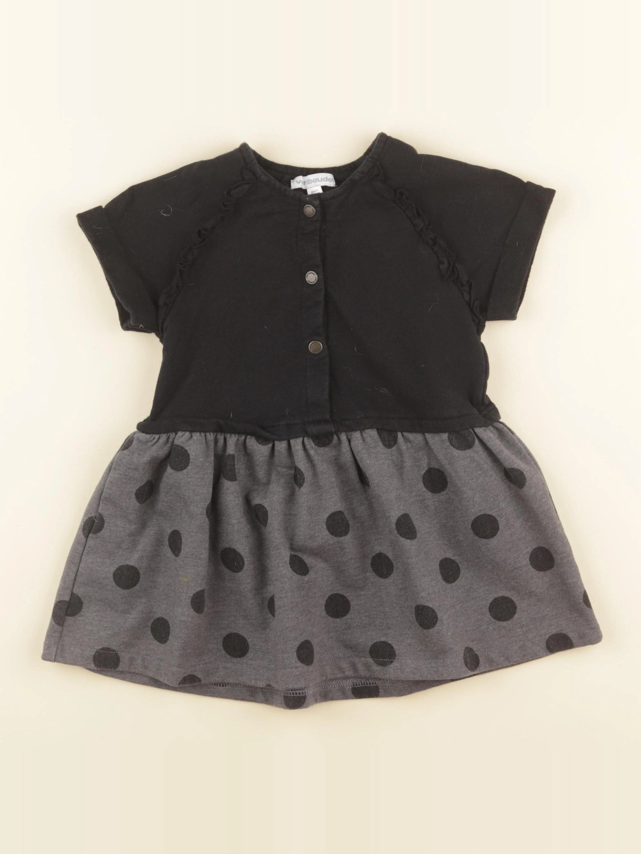 Vertbaudet - robe noir - 2 ans