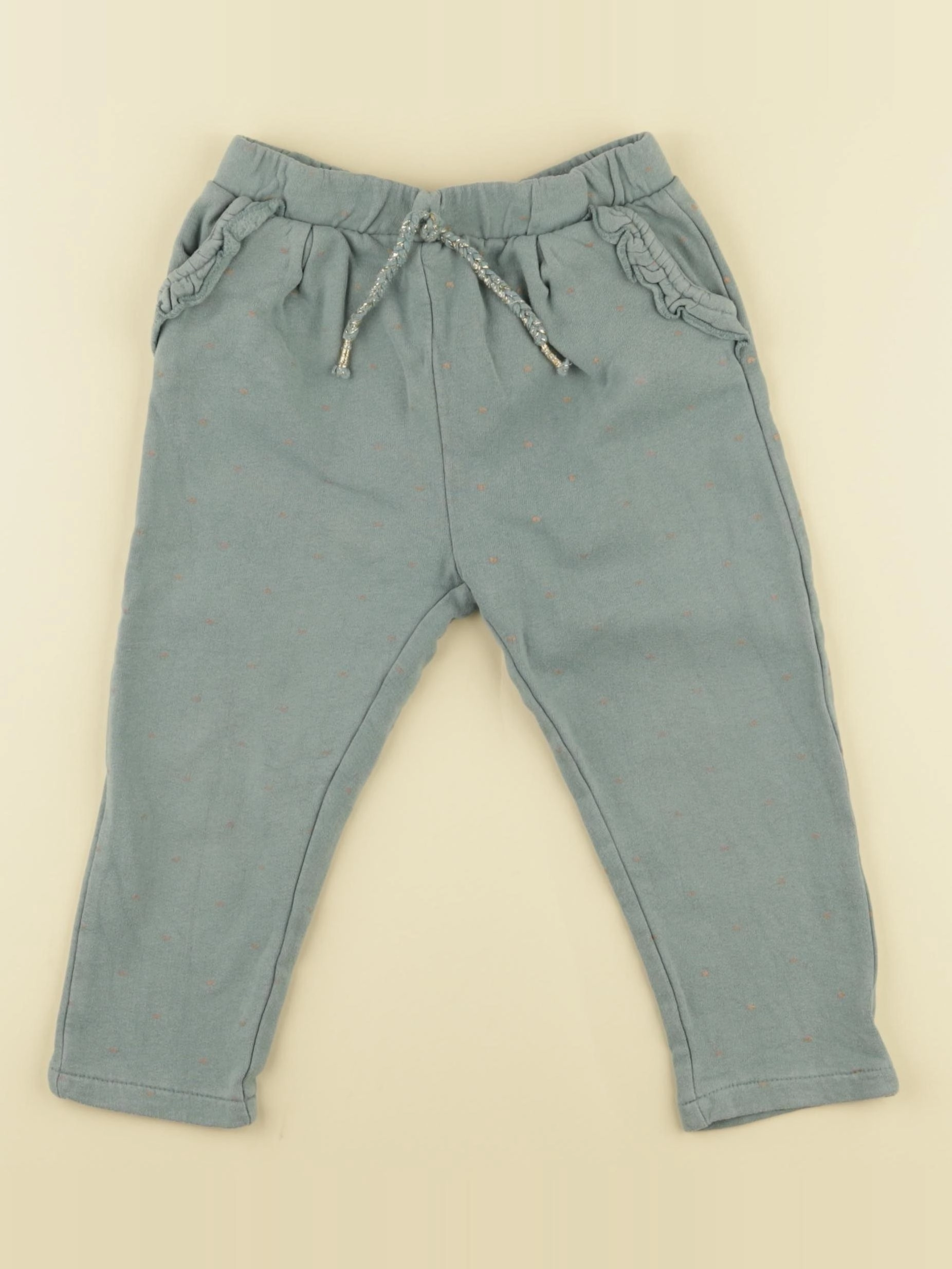 Vertbaudet - jogging vert - 3 ans