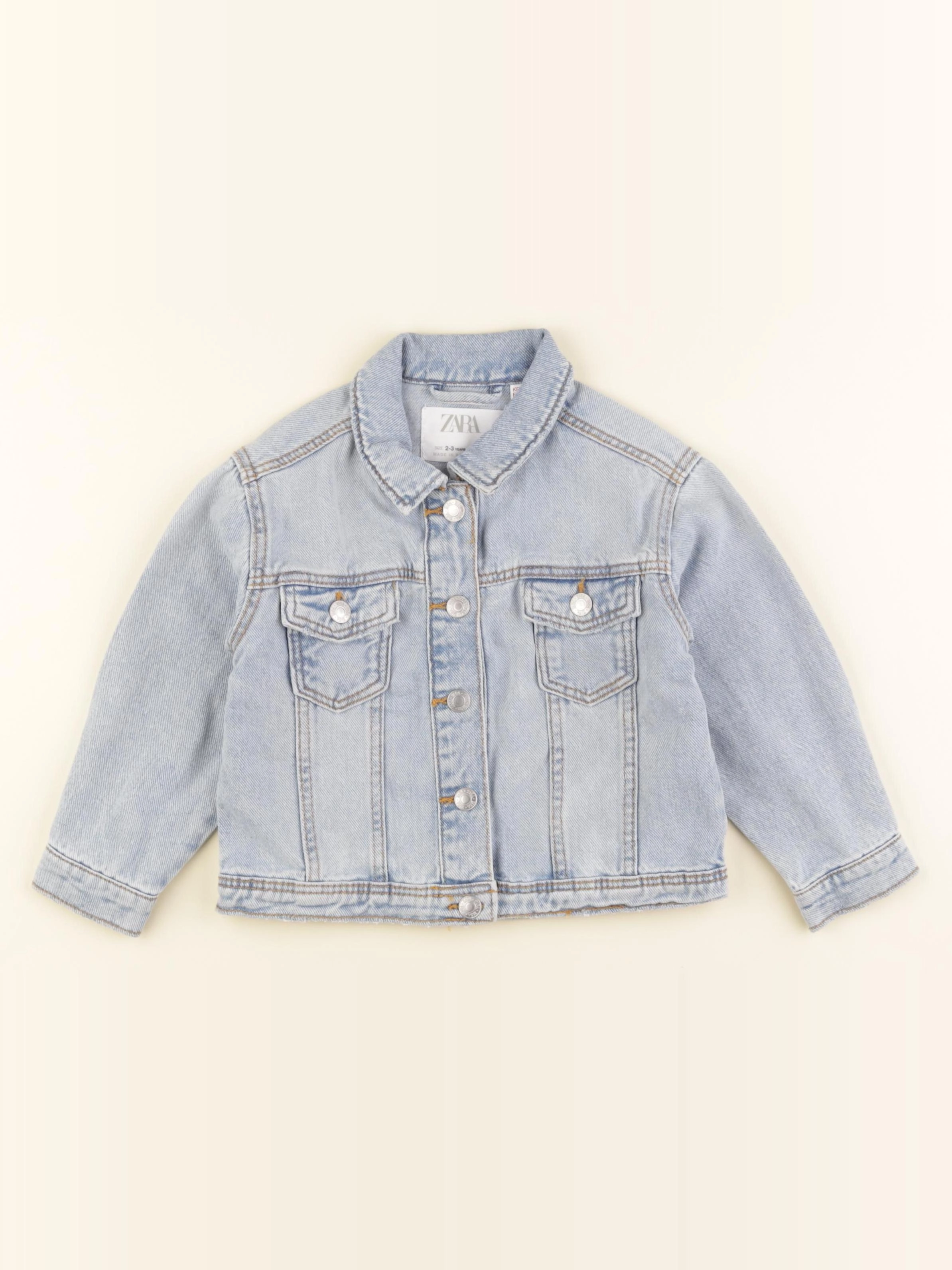 Zara - veste bleu - 2/3 ans