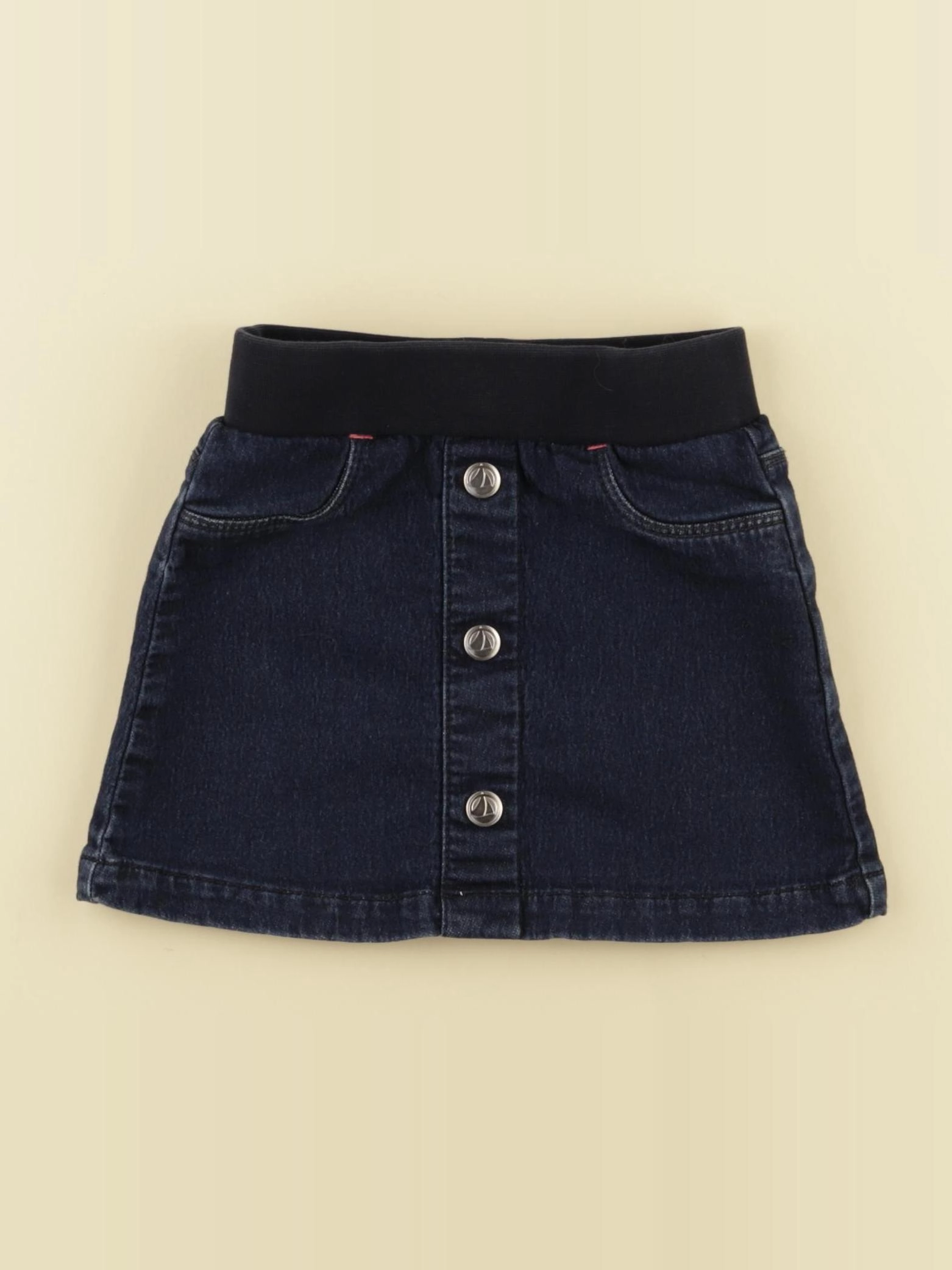 Petit Bateau - jupe bleu - 3 ans