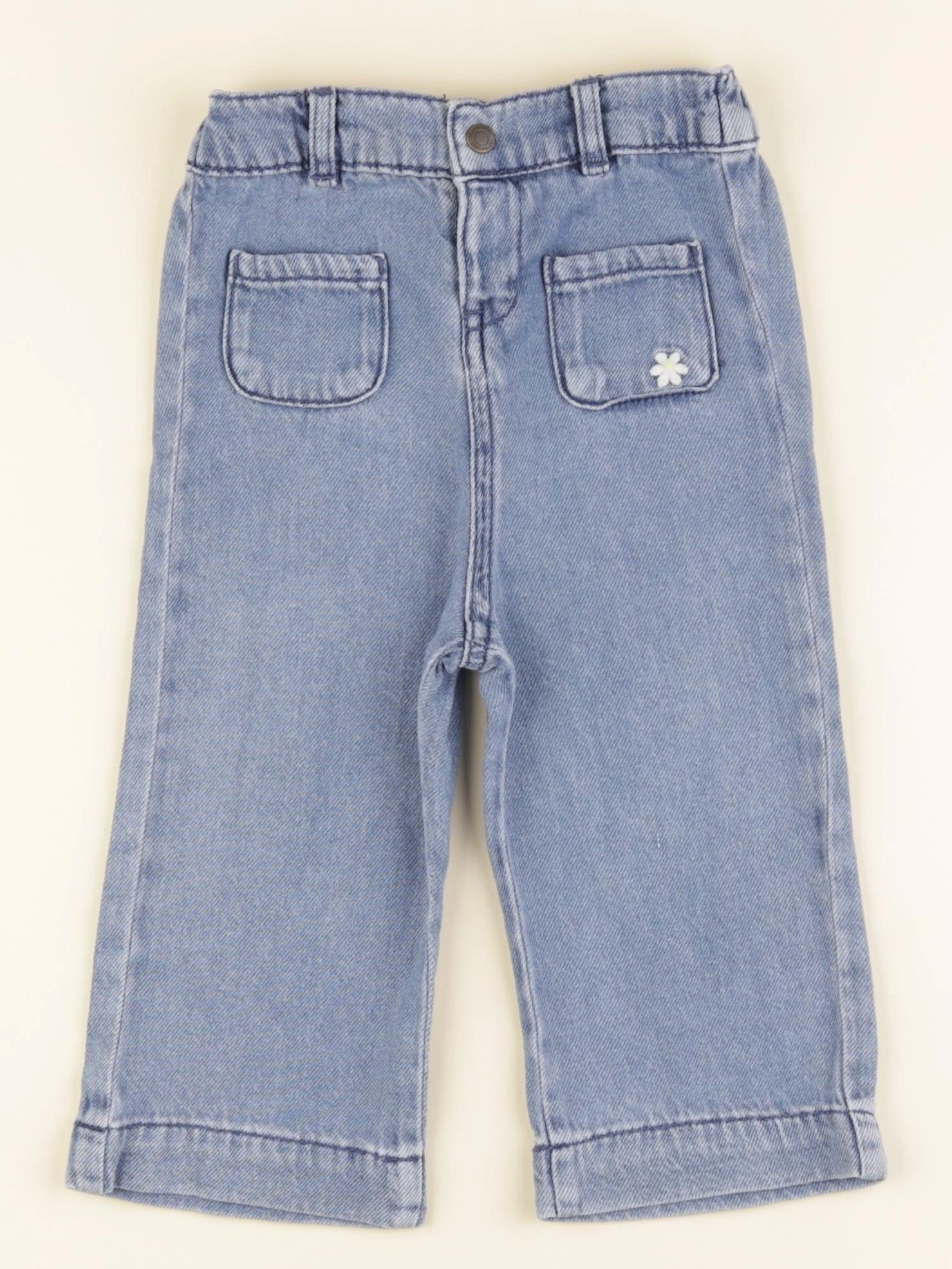 Vertbaudet - jean bleu - 18 mois
