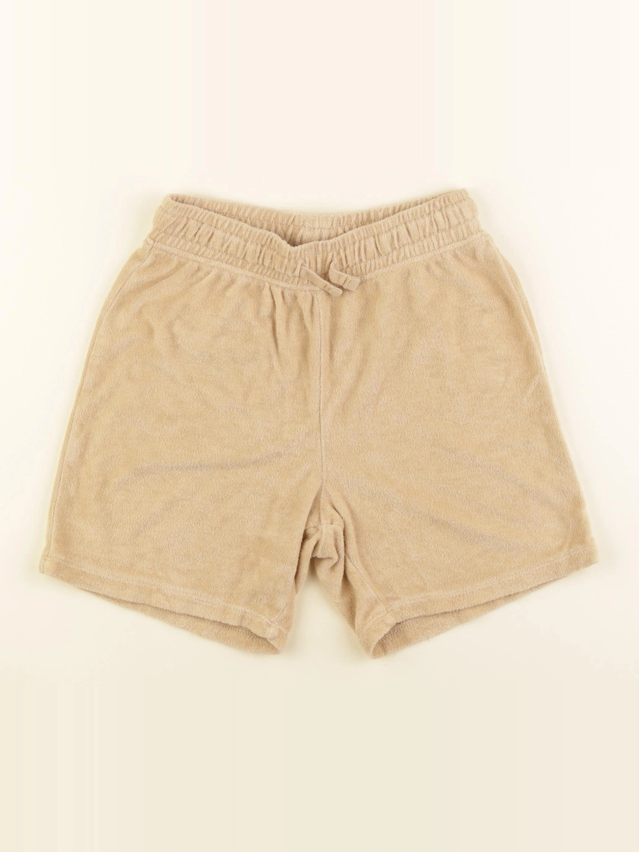 H&M - short beige - 7/8 ans