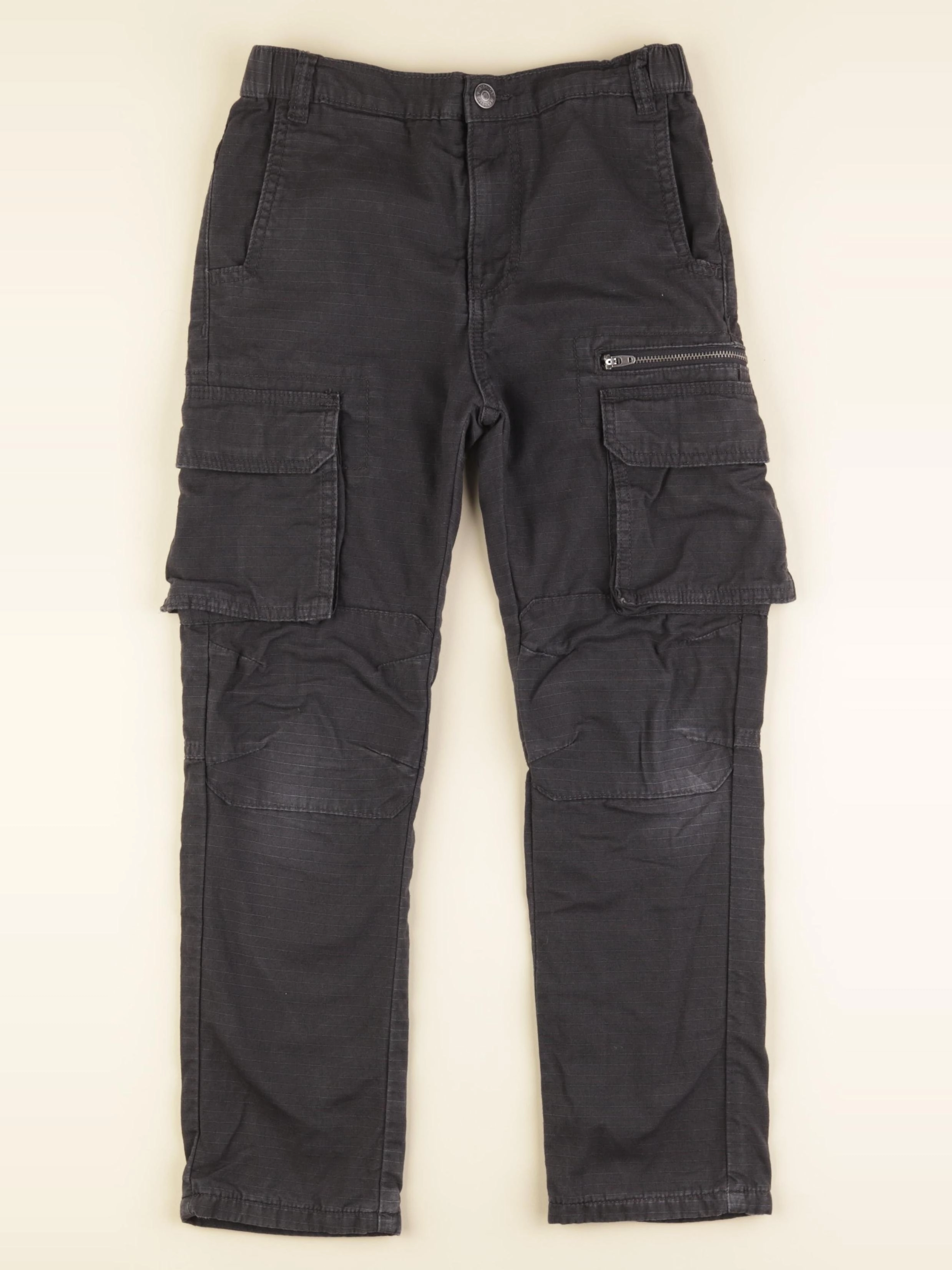 Vertbaudet - pantalon doublé noir - 9 ans