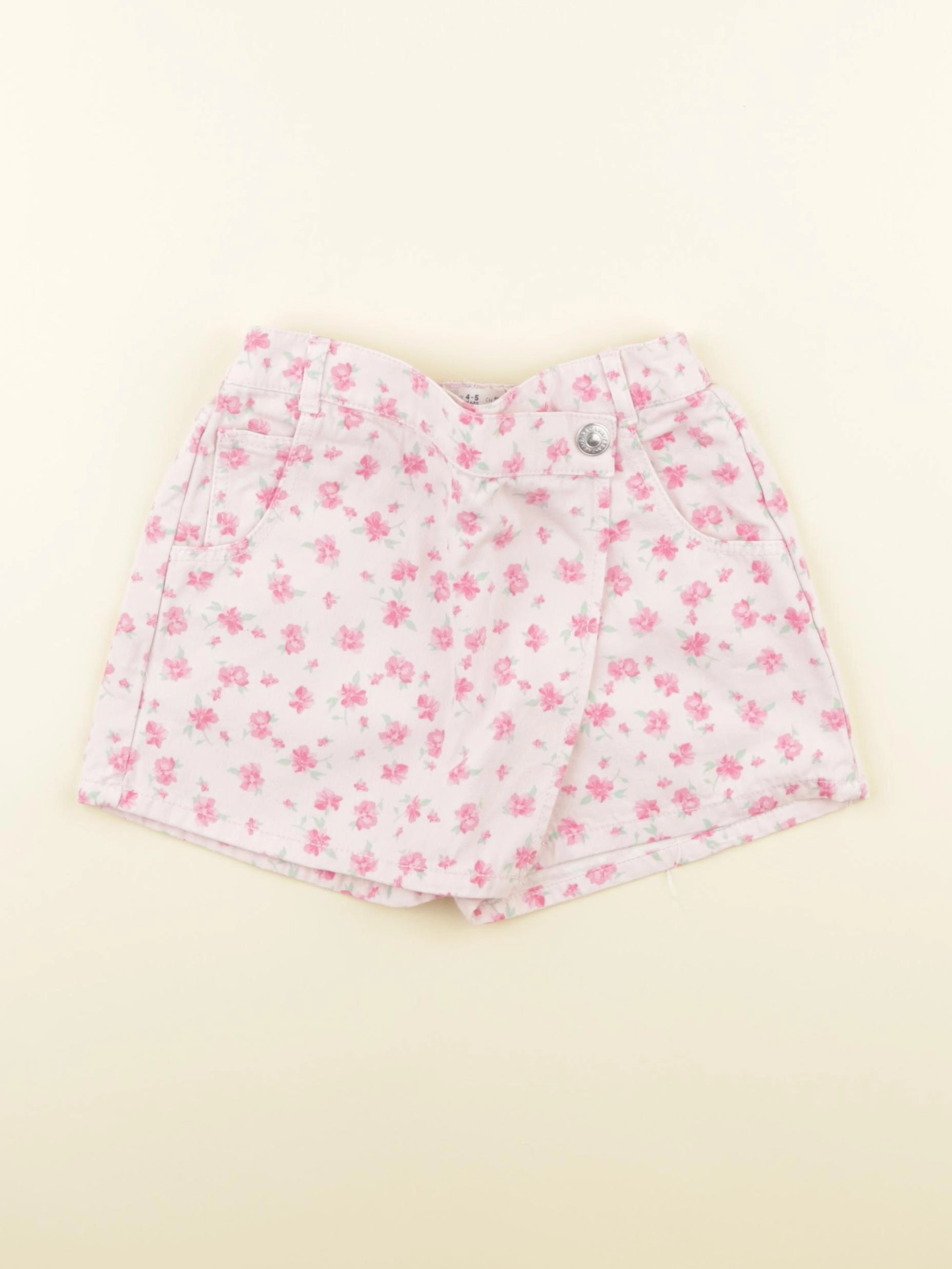 Zara - jupe short rose - 4/5 ans