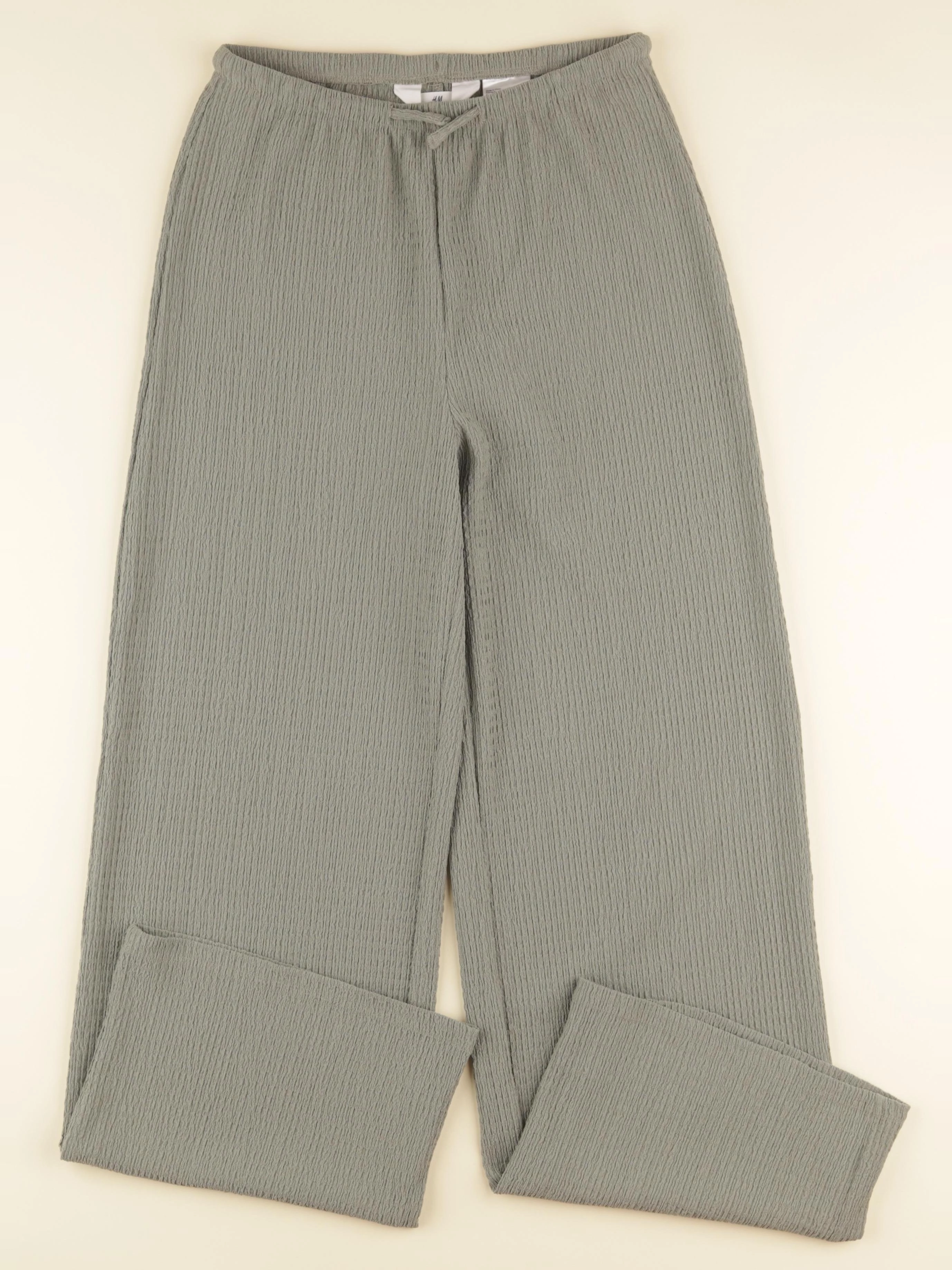 H&M - pantalon vert - 13/14 ans
