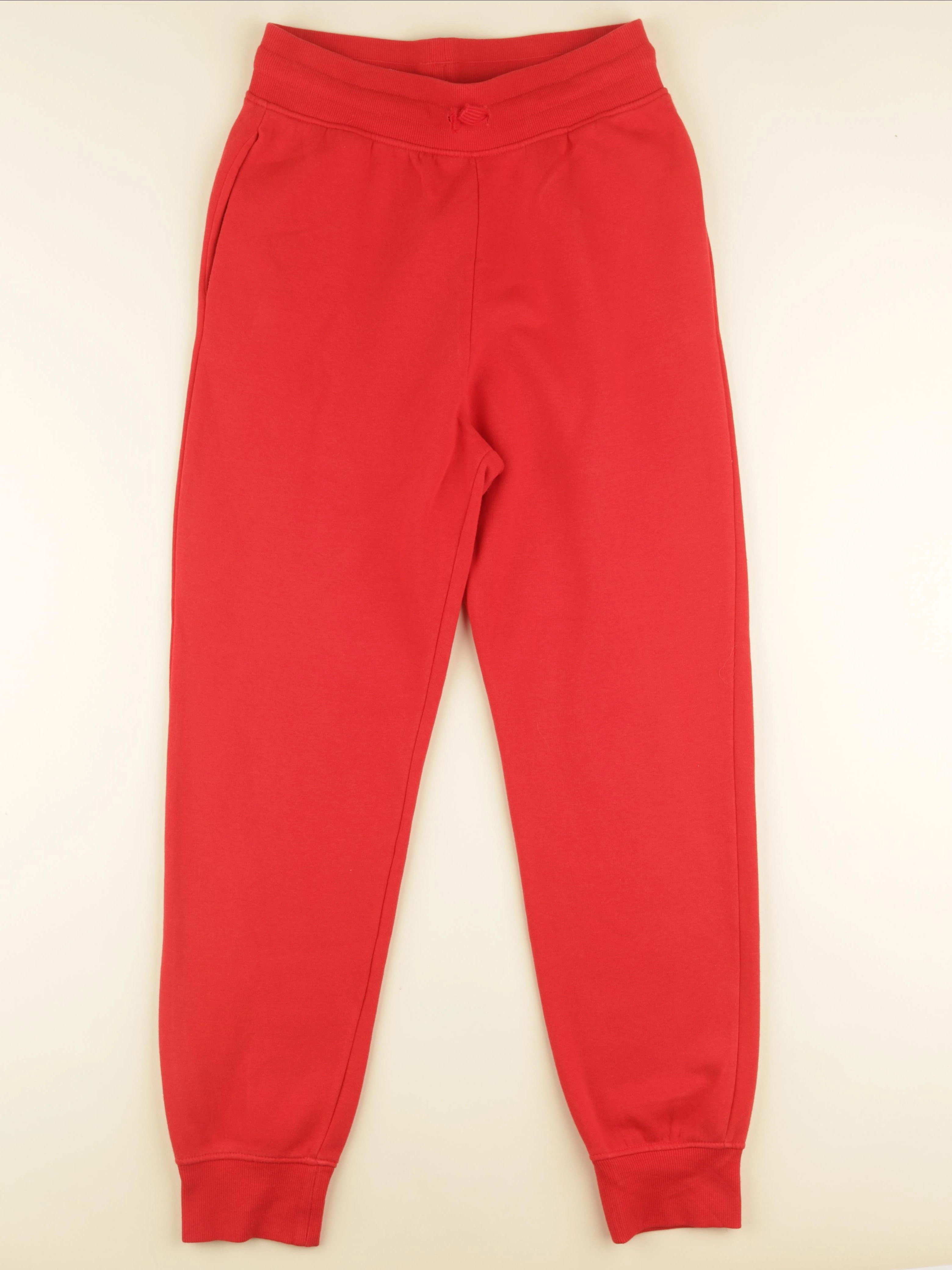 H&M - jogging rouge - 13/14 ans
