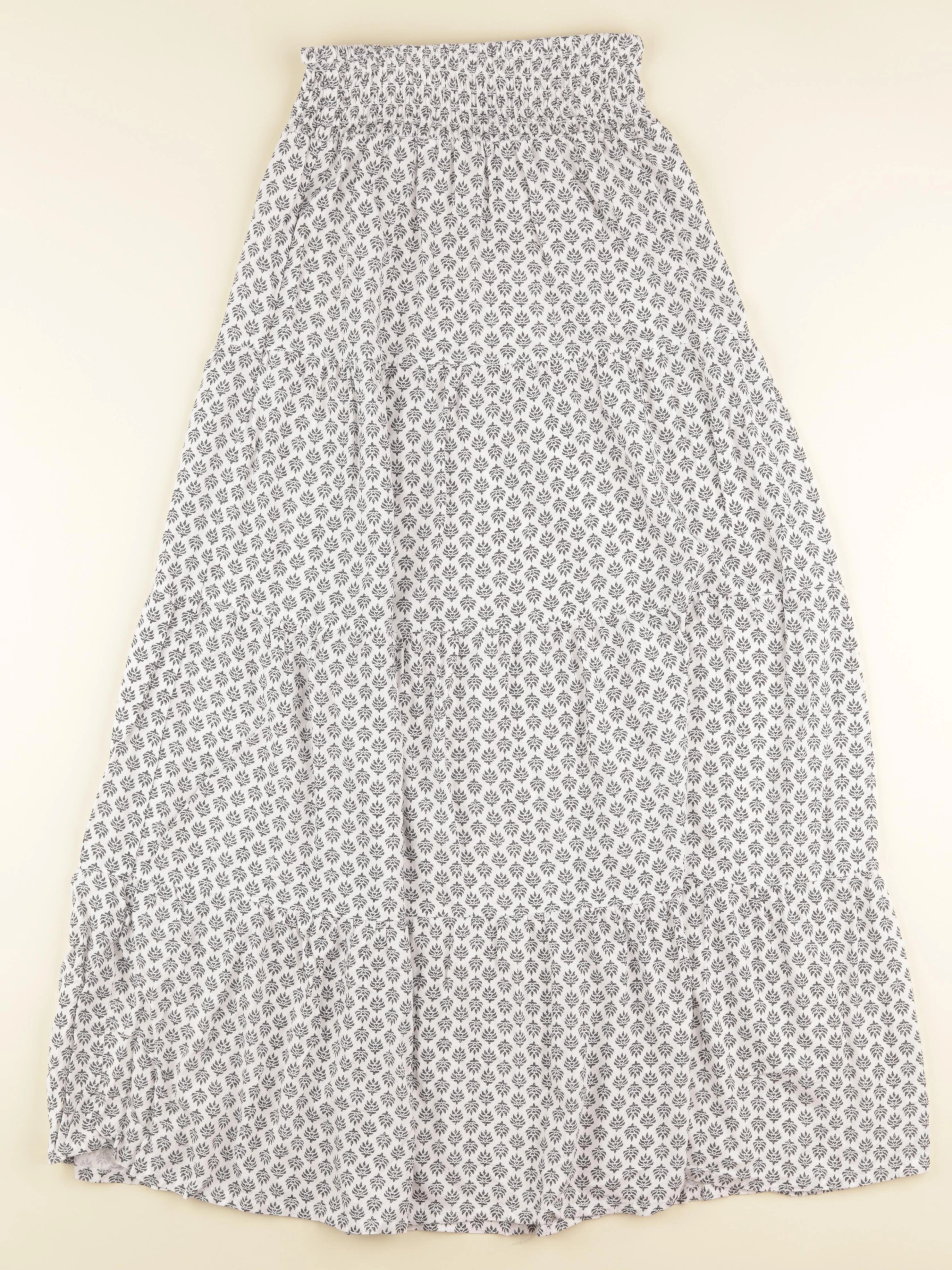 H&M - jupe noir, blanc - 14 ans