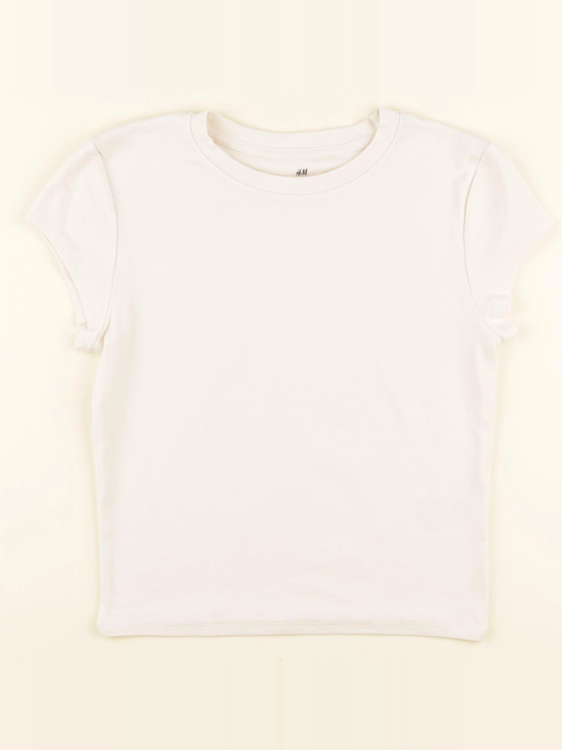 H&M - tee-shirt beige - 14 ans