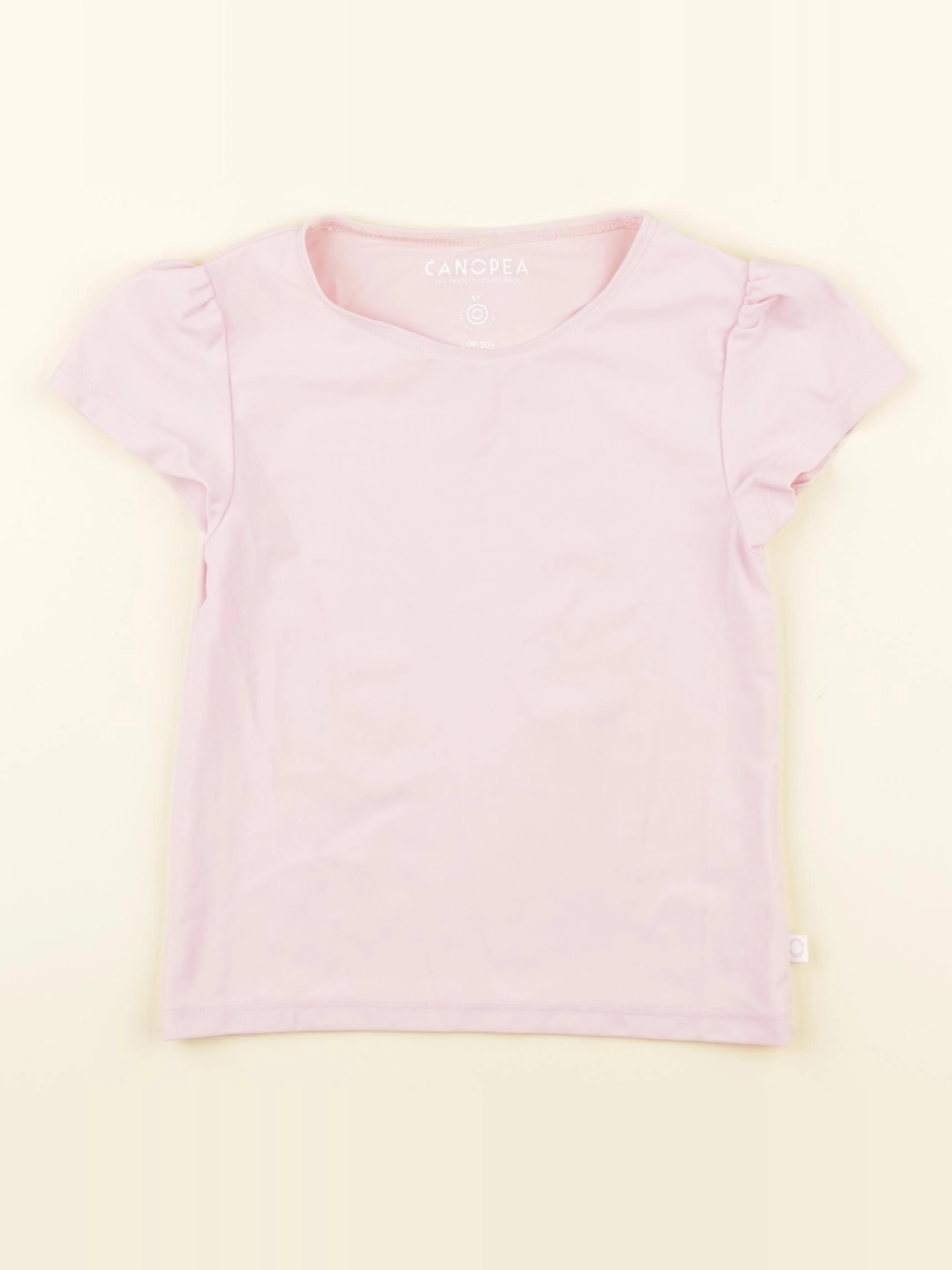 Canopea - tee-shirt de bain rose - 6 ans