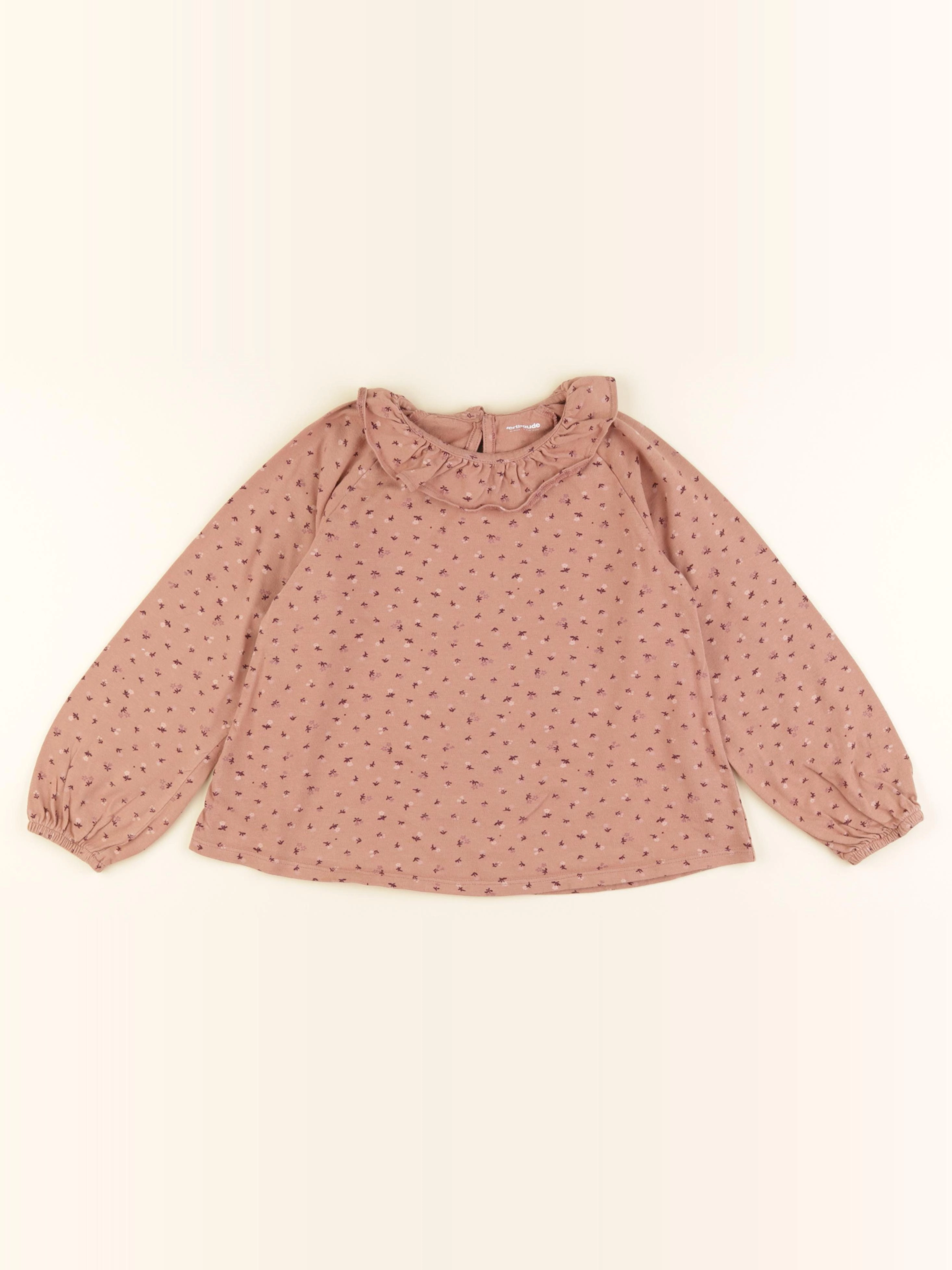 Vertbaudet - tee-shirt rose - 6 ans