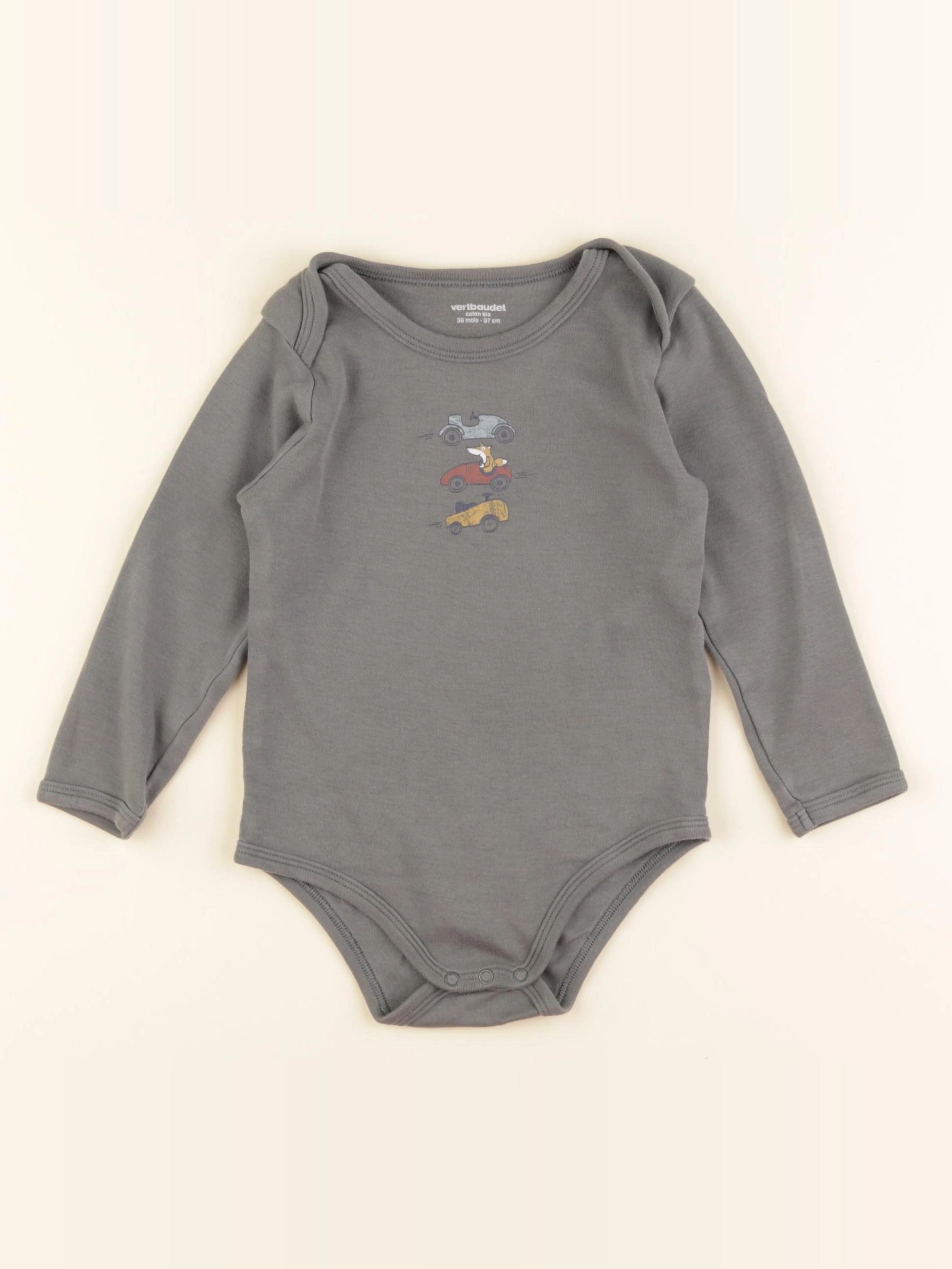 Vertbaudet - body vert - 36 mois