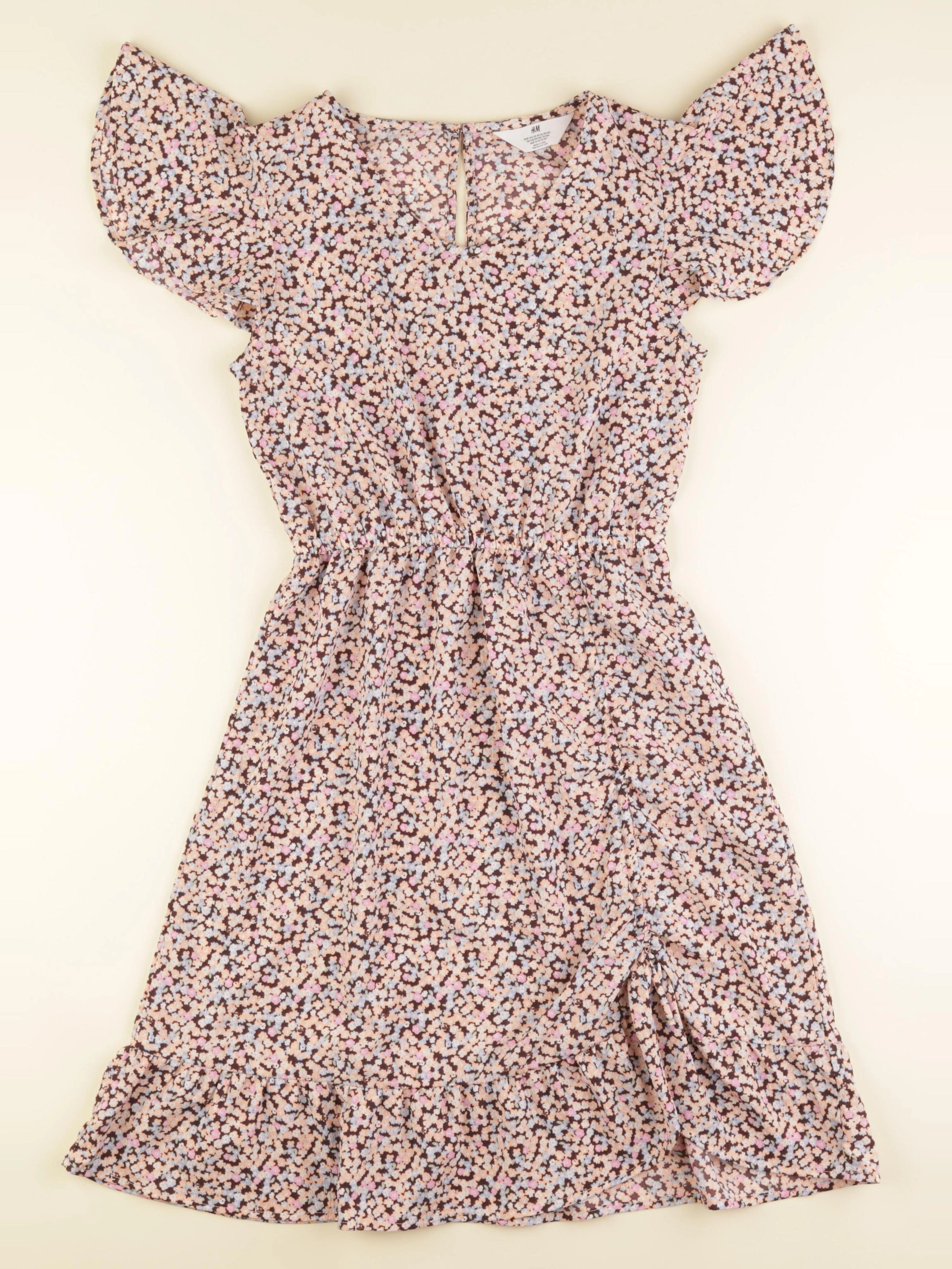 H&M - robe multicolore - 13/14 ans