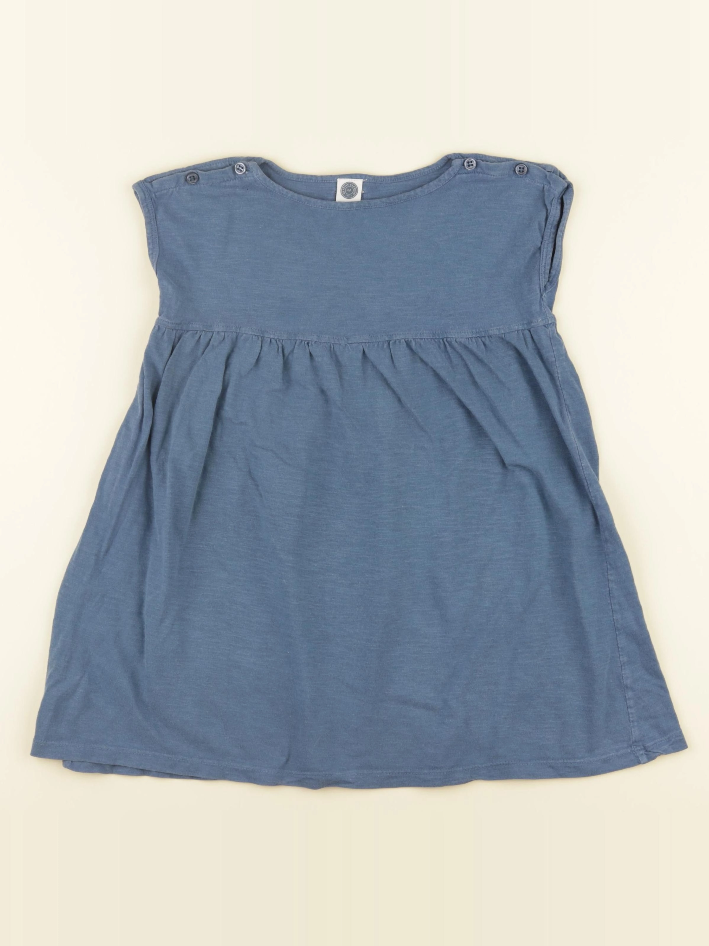 Le Petit Germain - robe bleu - 4 ans